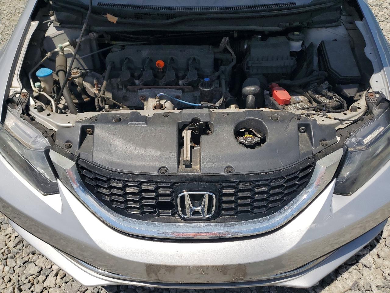 2013 Honda Civic Lx Silver vin: 2HGFB2F57DH551113
