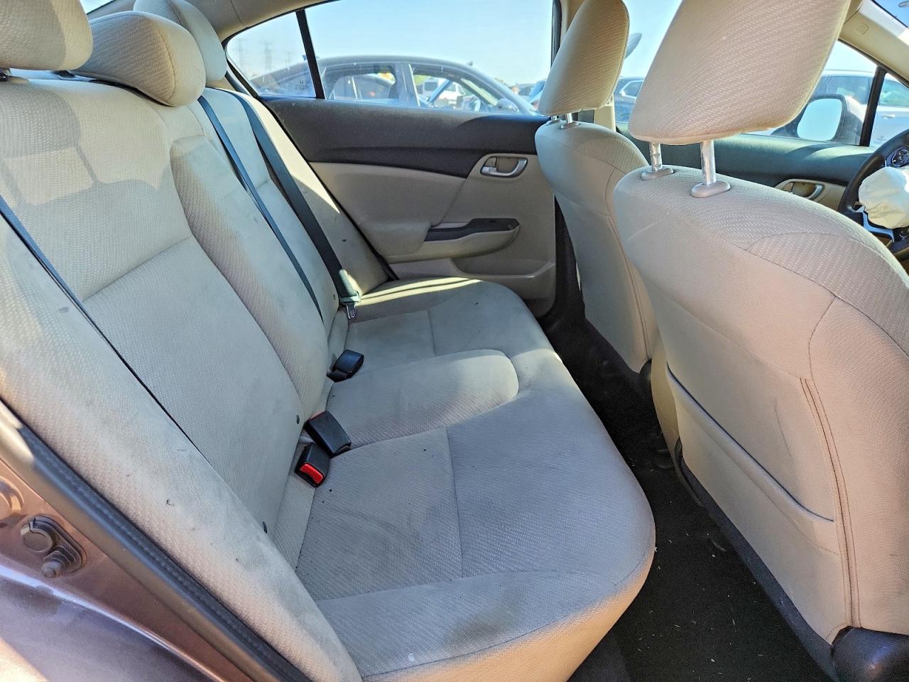 2013 Honda Civic Lx Gray vin: 2HGFB2F57DH567263