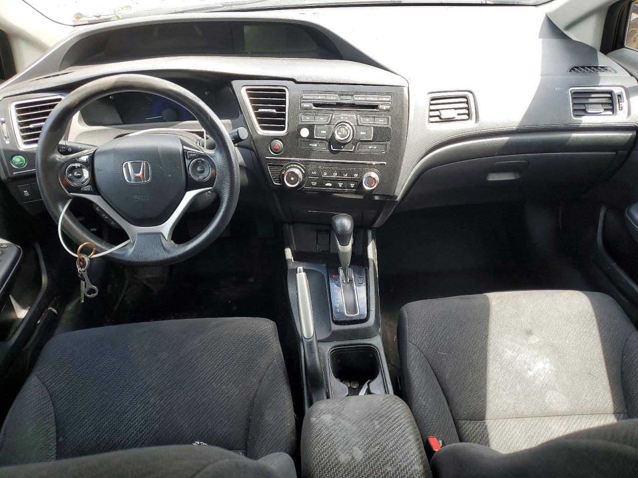 2013 Honda Civic Lx Black vin: 2HGFB2F57DH568090