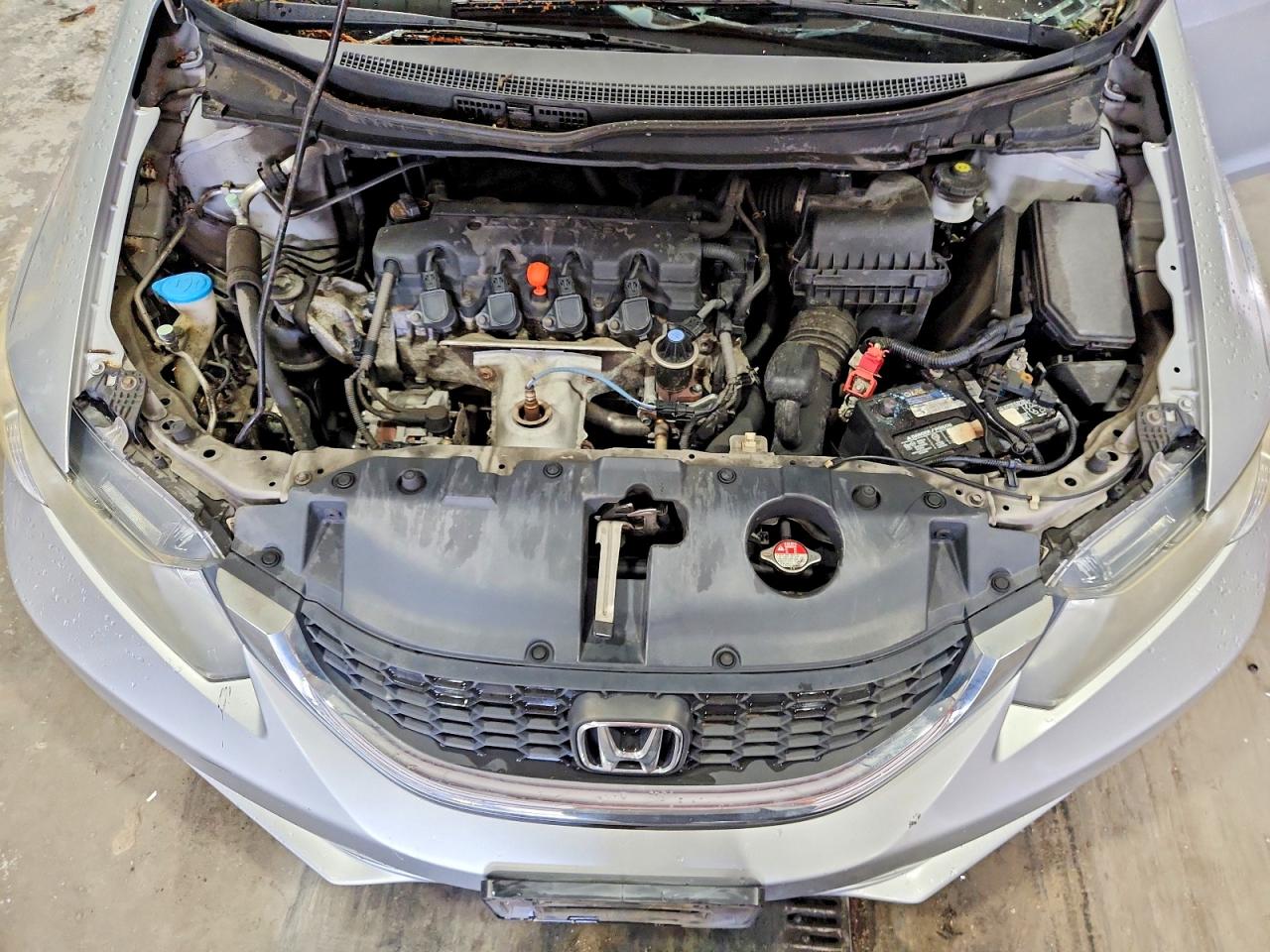 2013 Honda Civic Lx Silver vin: 2HGFB2F57DH570289