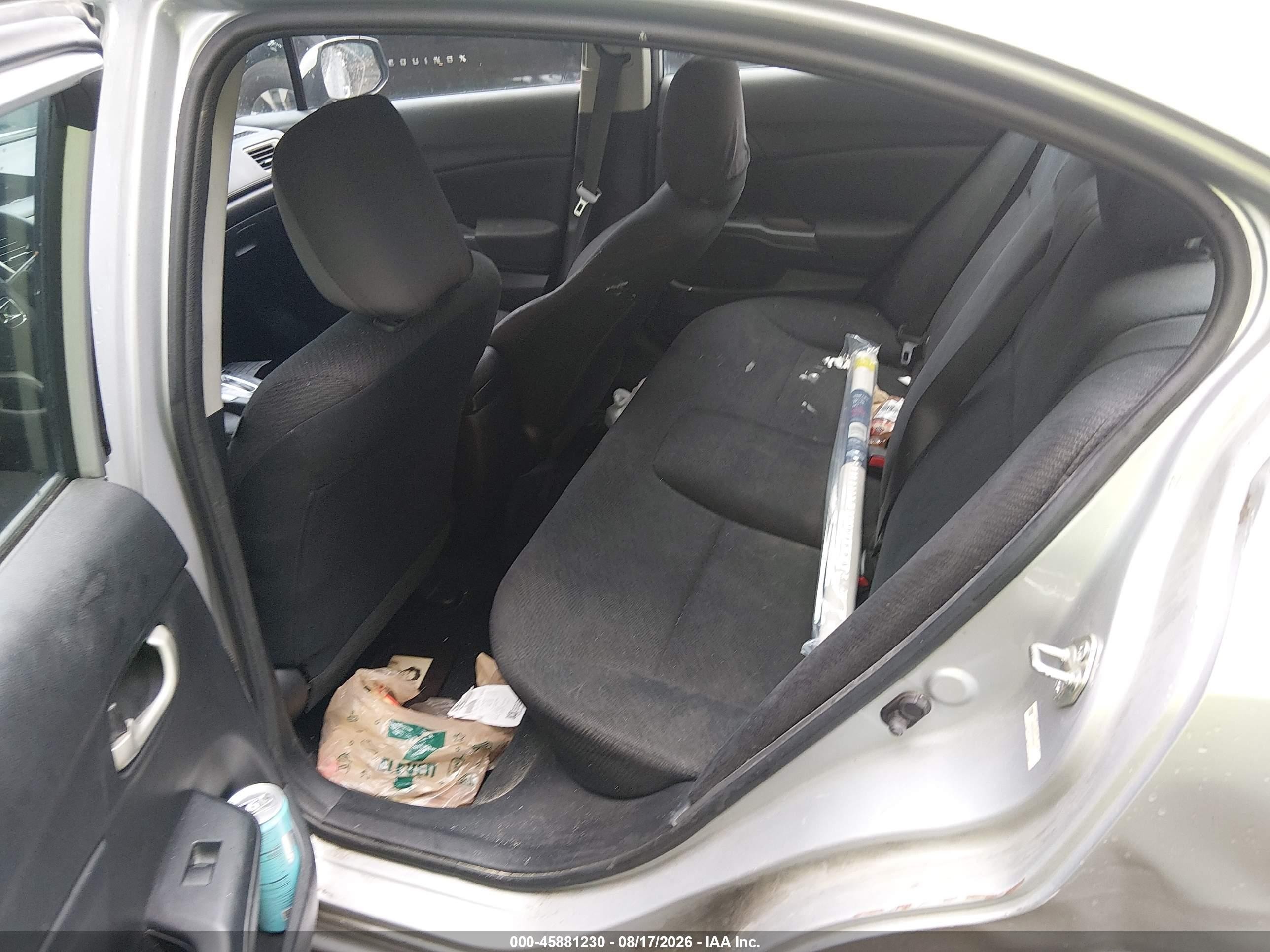 2013 Honda Civic Lx Серебряный vin: 2HGFB2F57DH585911