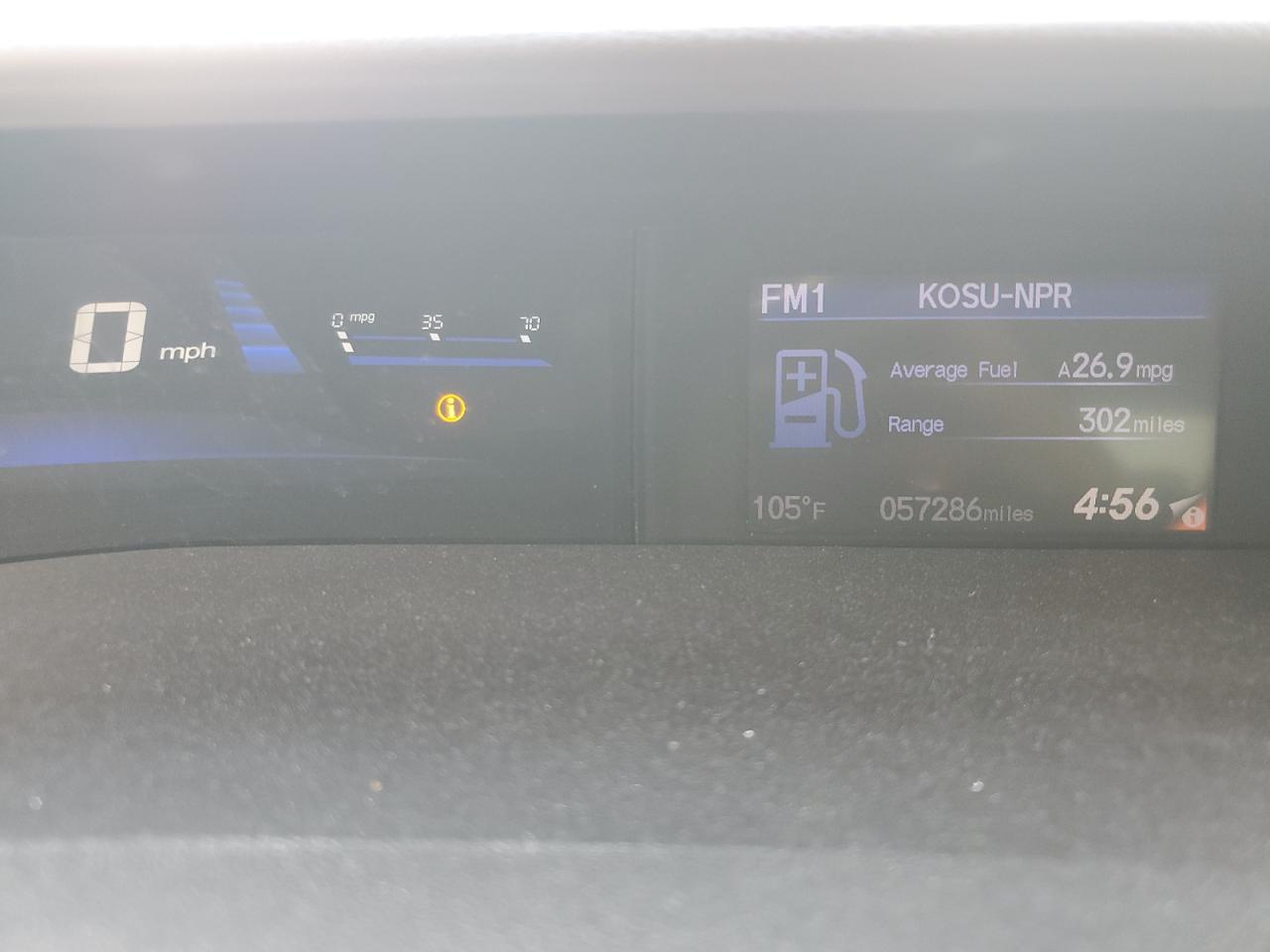2013 Honda Civic Lx Gray vin: 2HGFB2F57DH598450