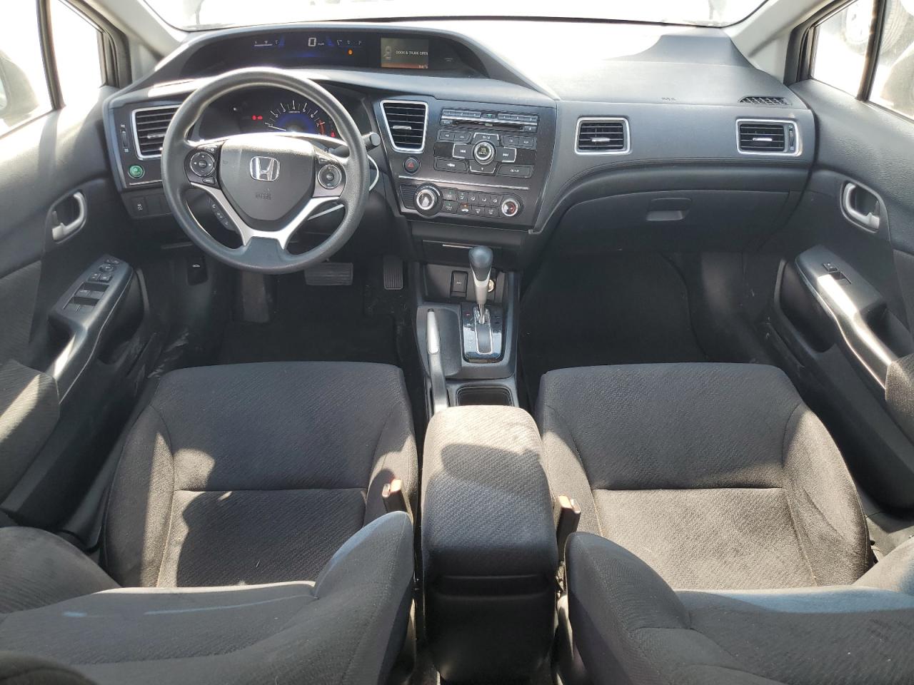 2013 Honda Civic Lx Gray vin: 2HGFB2F57DH598450