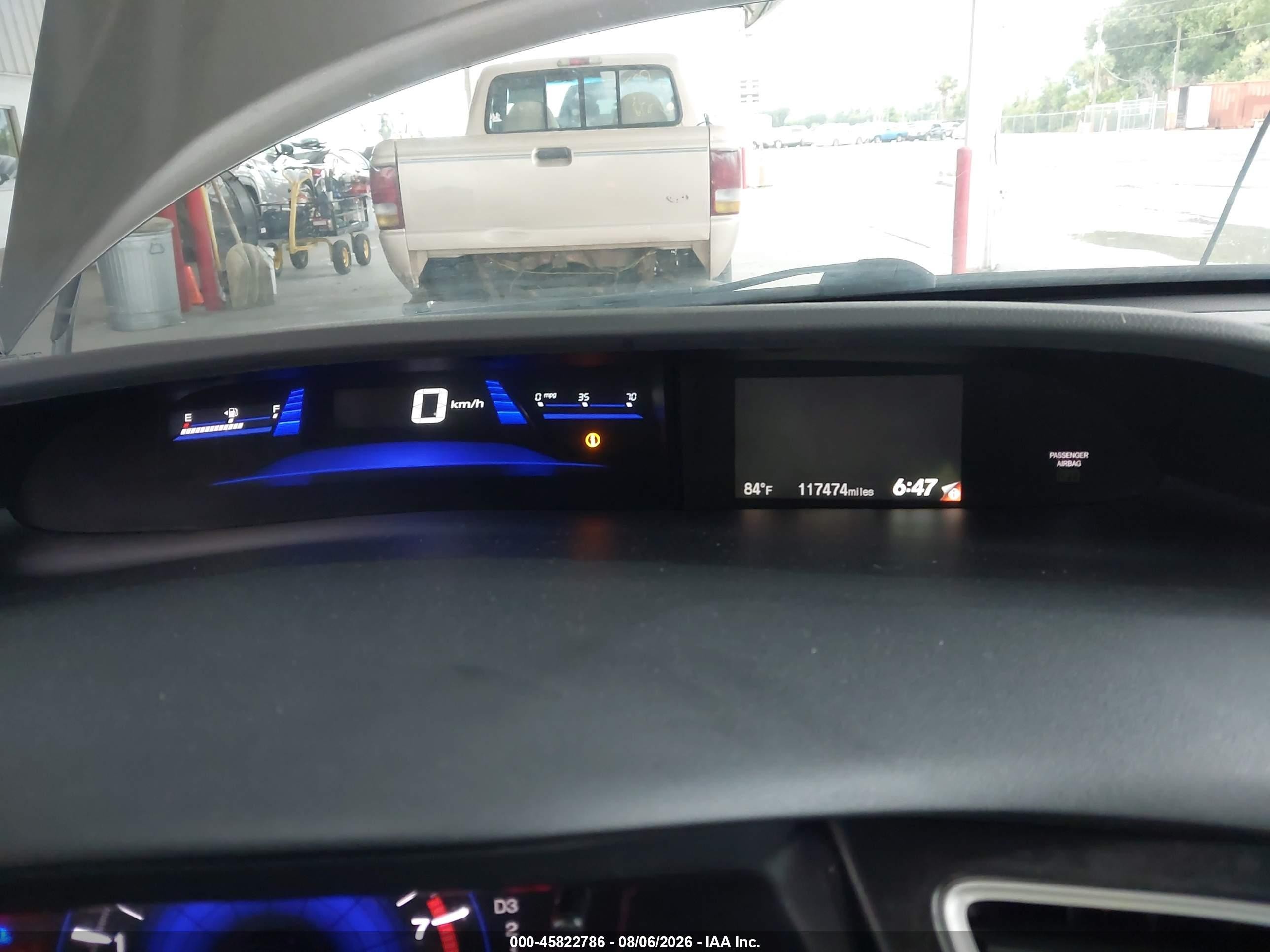 2013 Honda Civic Lx Brown vin: 2HGFB2F57DH603243