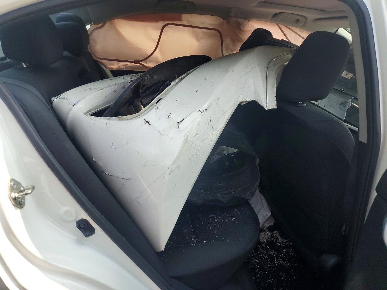 2014 Honda Civic Lx White vin: 2HGFB2F57EH041961