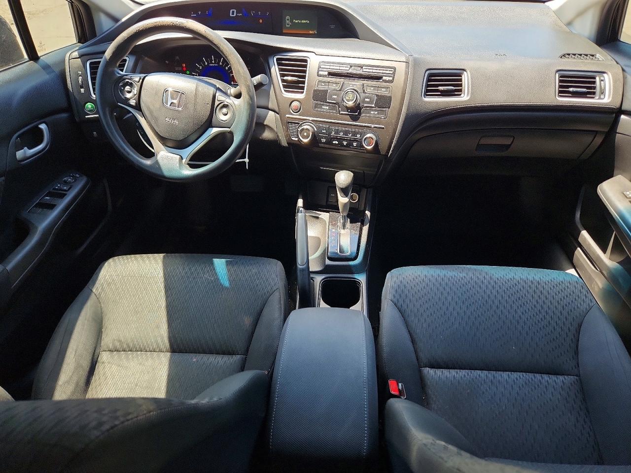 2014 Honda Civic Lx Black vin: 2HGFB2F57EH502334