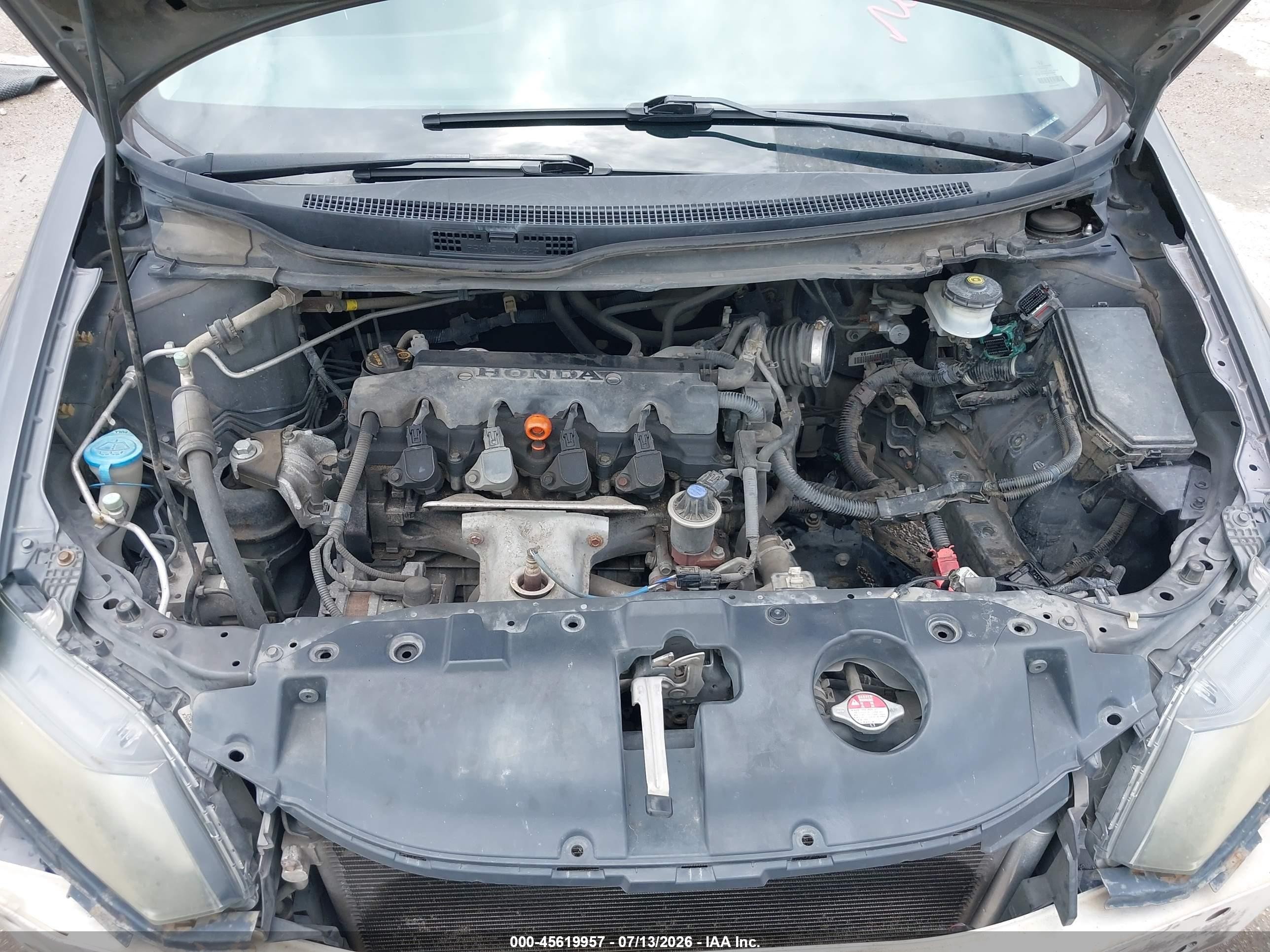 2014 Honda Civic Lx Серый vin: 2HGFB2F57EH506058