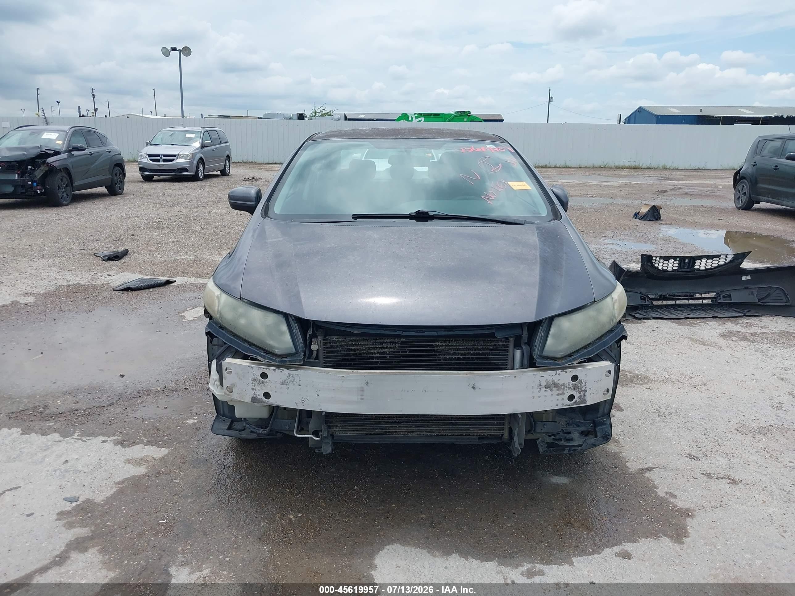 2014 Honda Civic Lx Серый vin: 2HGFB2F57EH506058