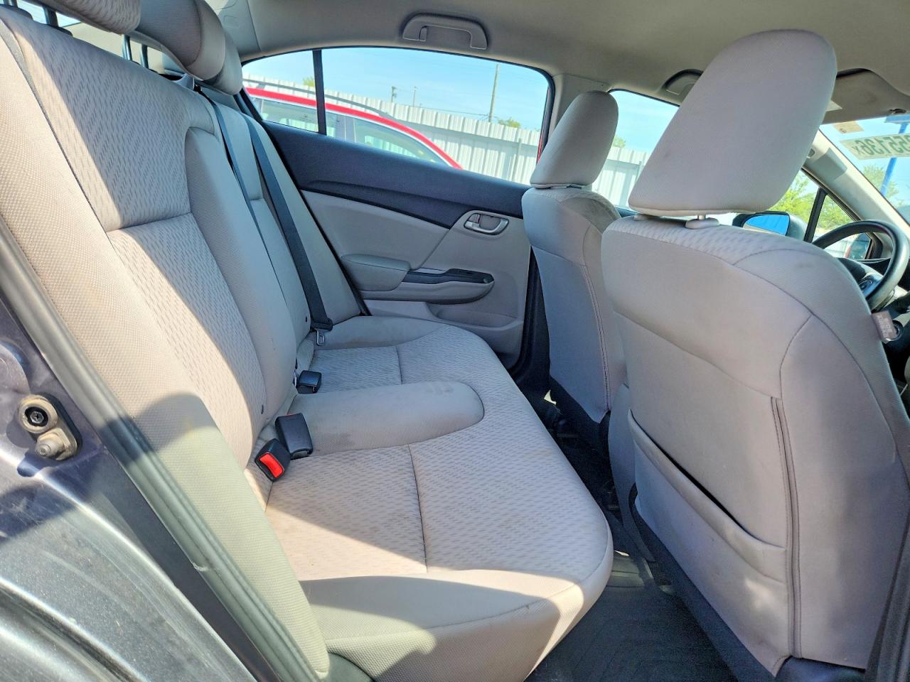 2014 Honda Civic Lx Gray vin: 2HGFB2F57EH515844