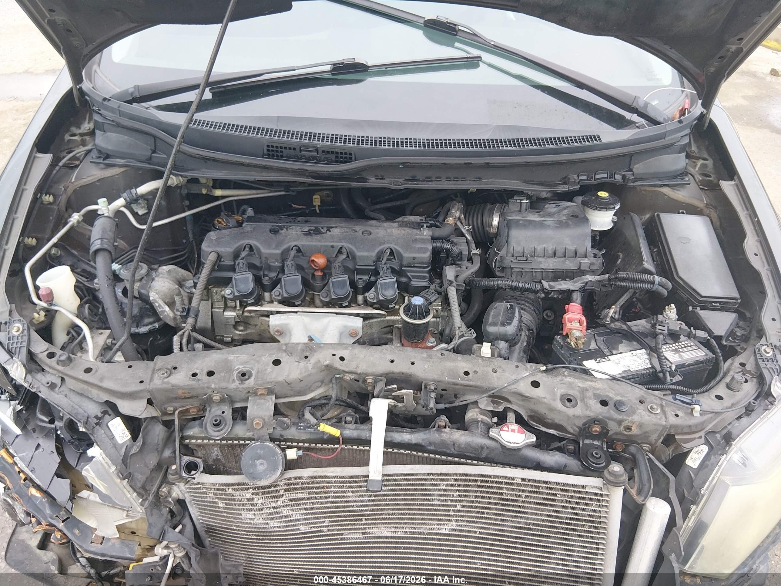 2014 Honda Civic Lx Коричневый vin: 2HGFB2F57EH524740