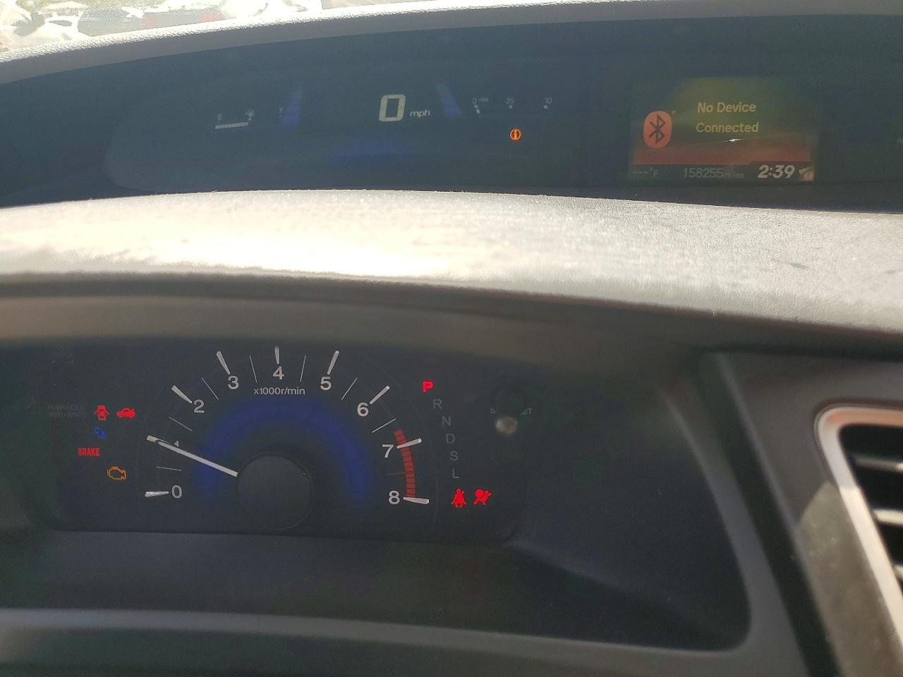 2014 Honda Civic Lx White vin: 2HGFB2F57EH525967