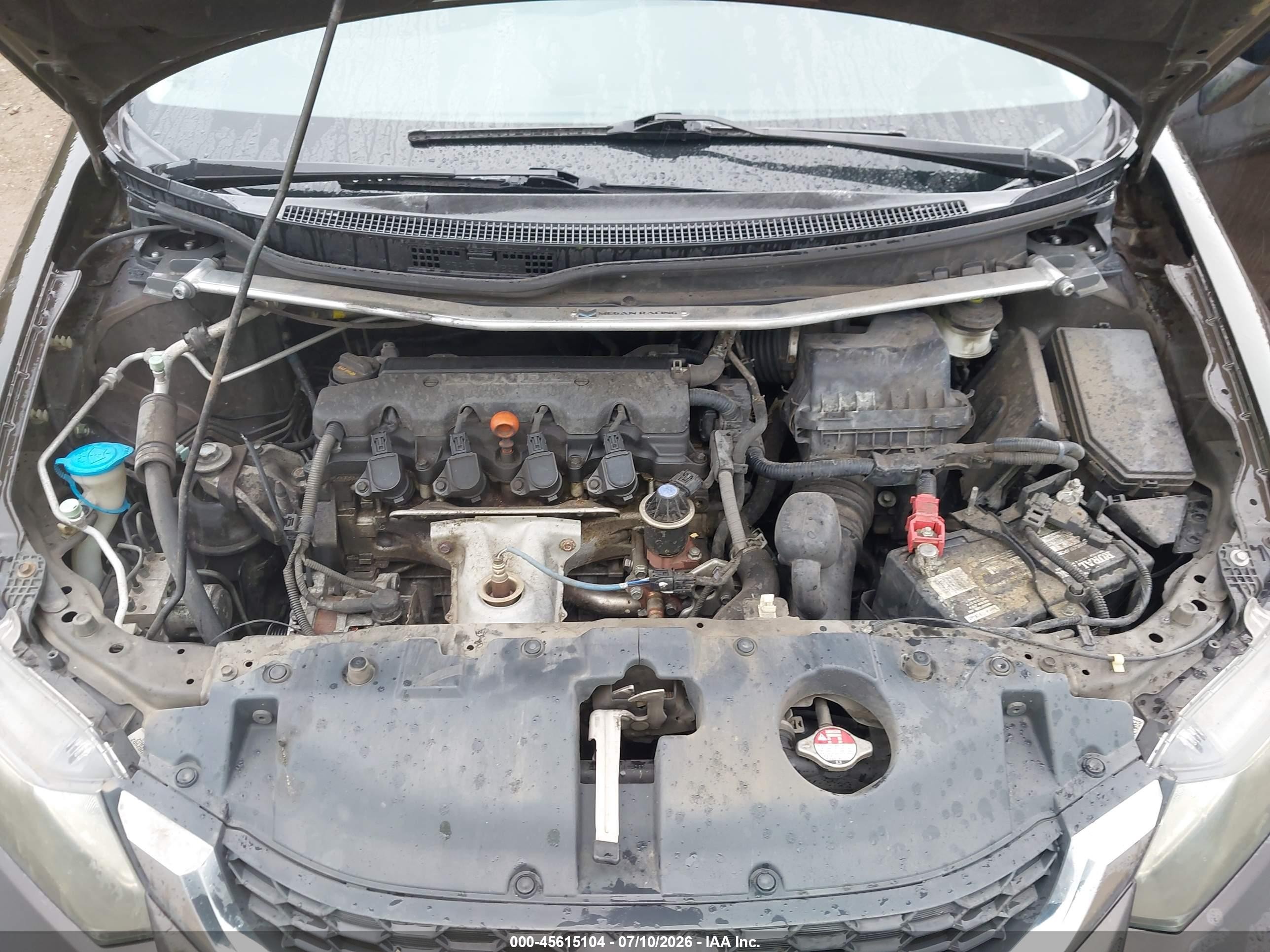2014 Honda Civic Lx Серый vin: 2HGFB2F57EH542638