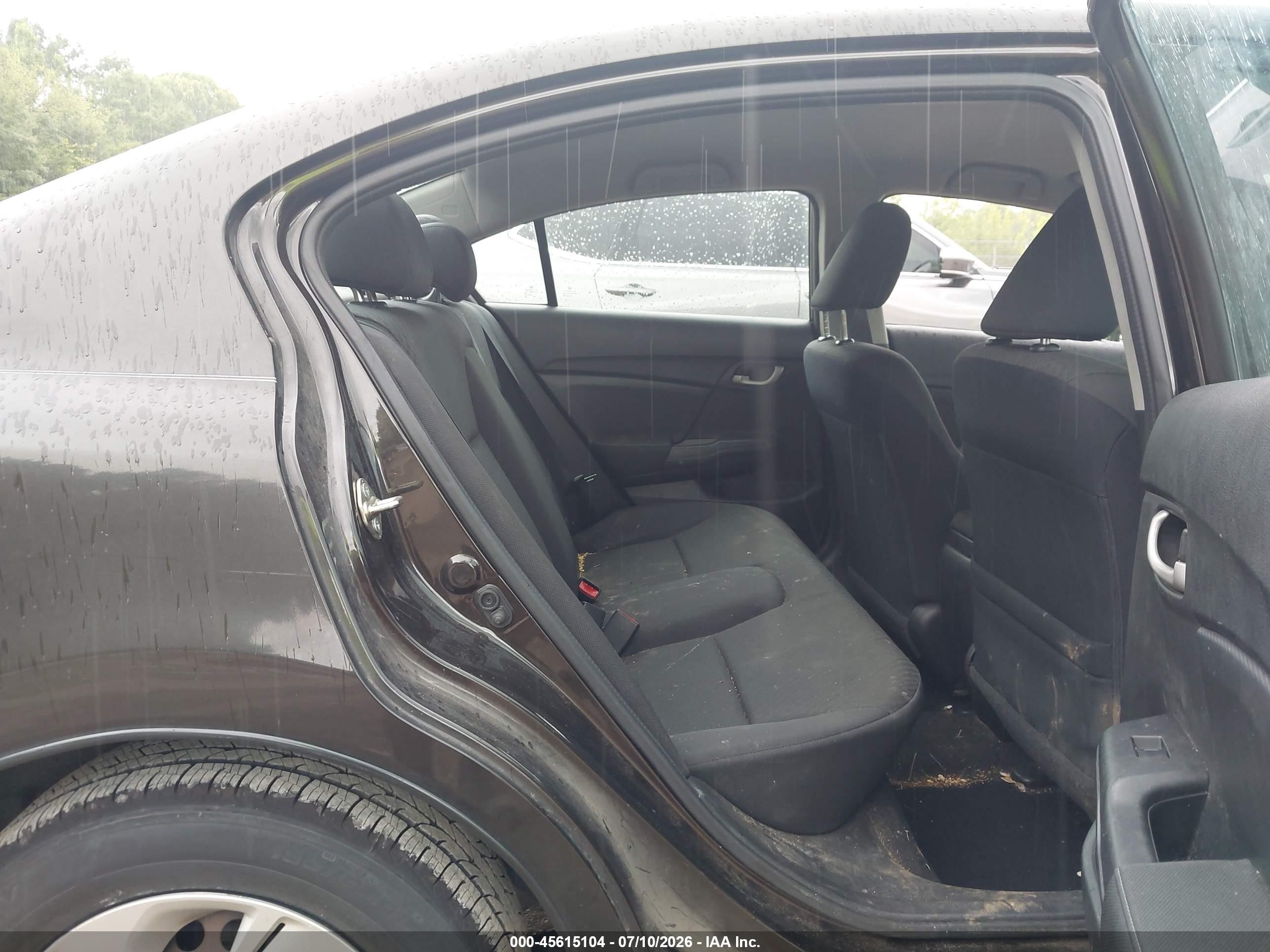 2014 Honda Civic Lx Серый vin: 2HGFB2F57EH542638