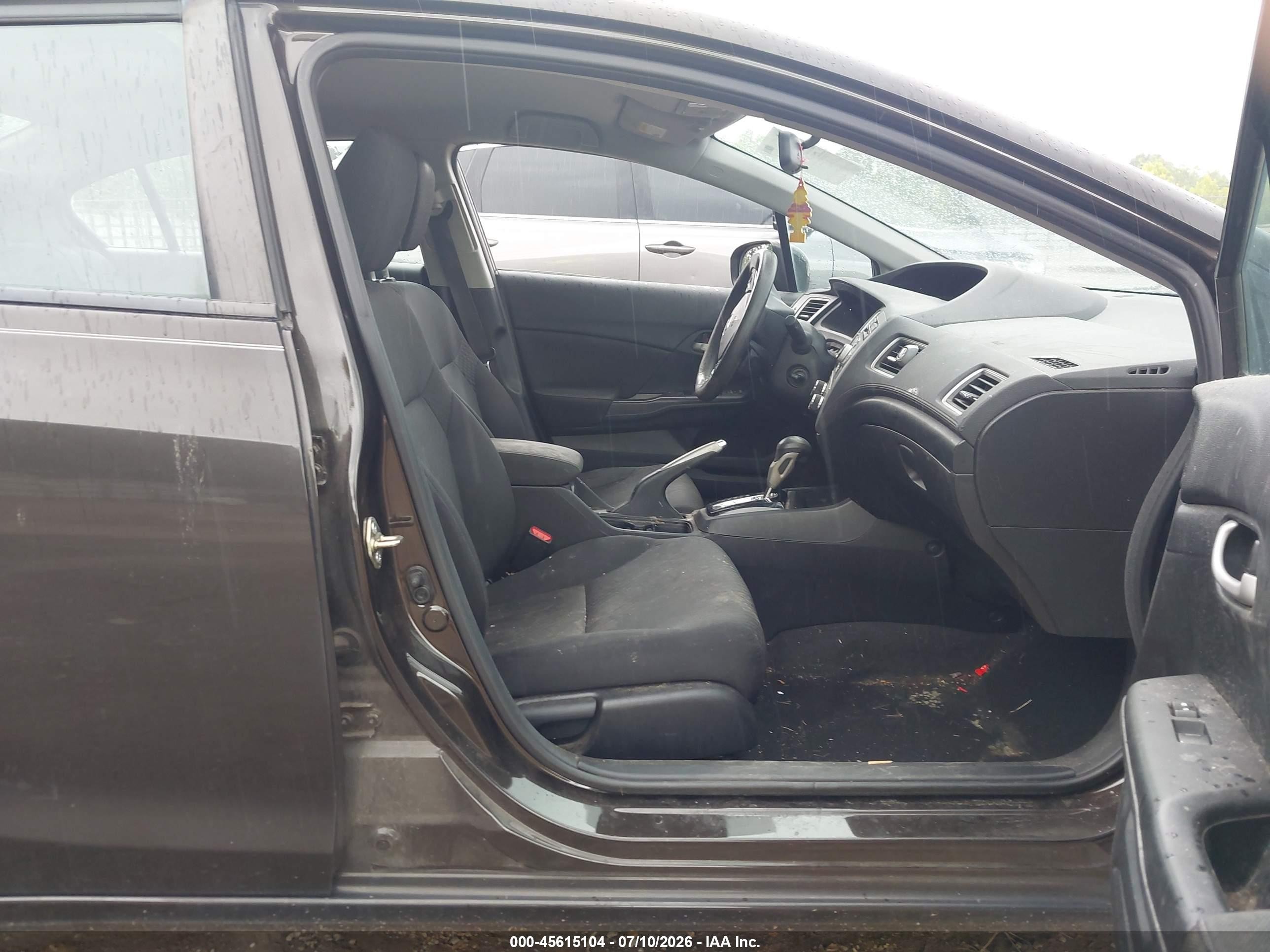 2014 Honda Civic Lx Серый vin: 2HGFB2F57EH542638