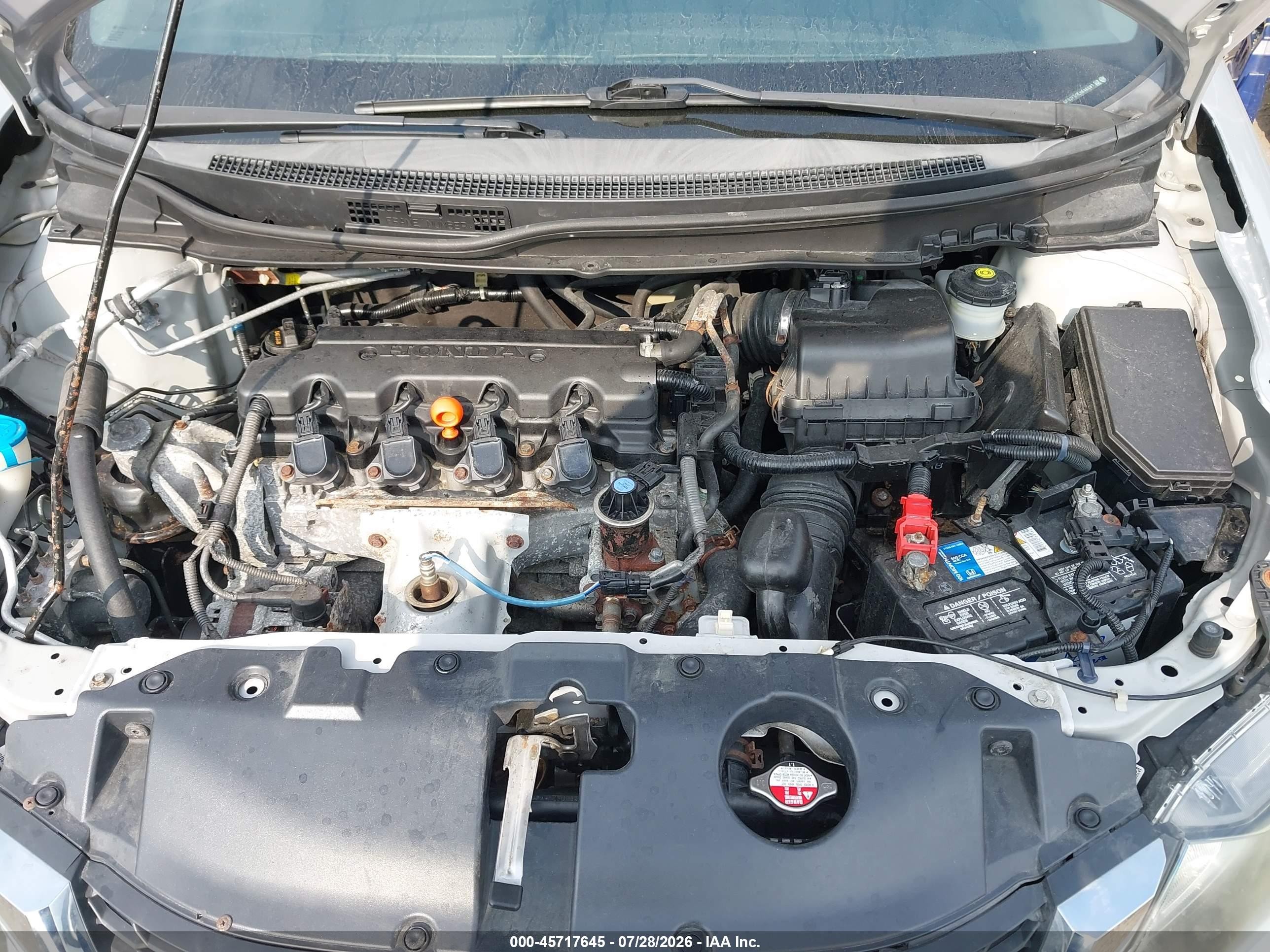 2014 Honda Civic Lx Silver vin: 2HGFB2F57EH546687