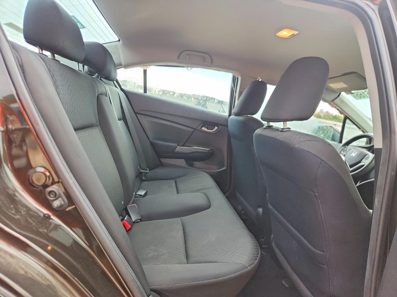 2014 Honda Civic Lx Brown vin: 2HGFB2F57EH554949
