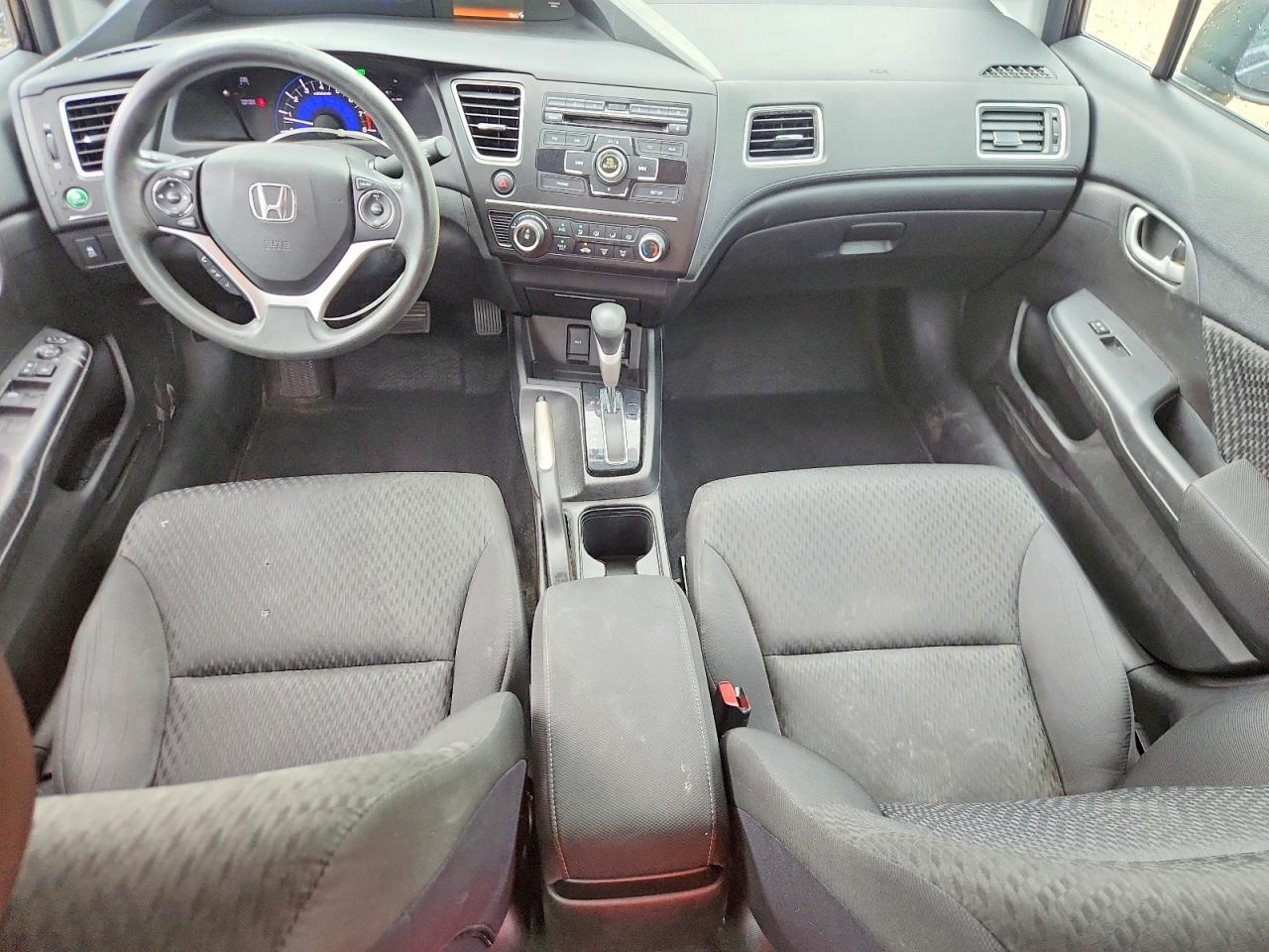 2014 Honda Civic Lx Brown vin: 2HGFB2F57EH554949