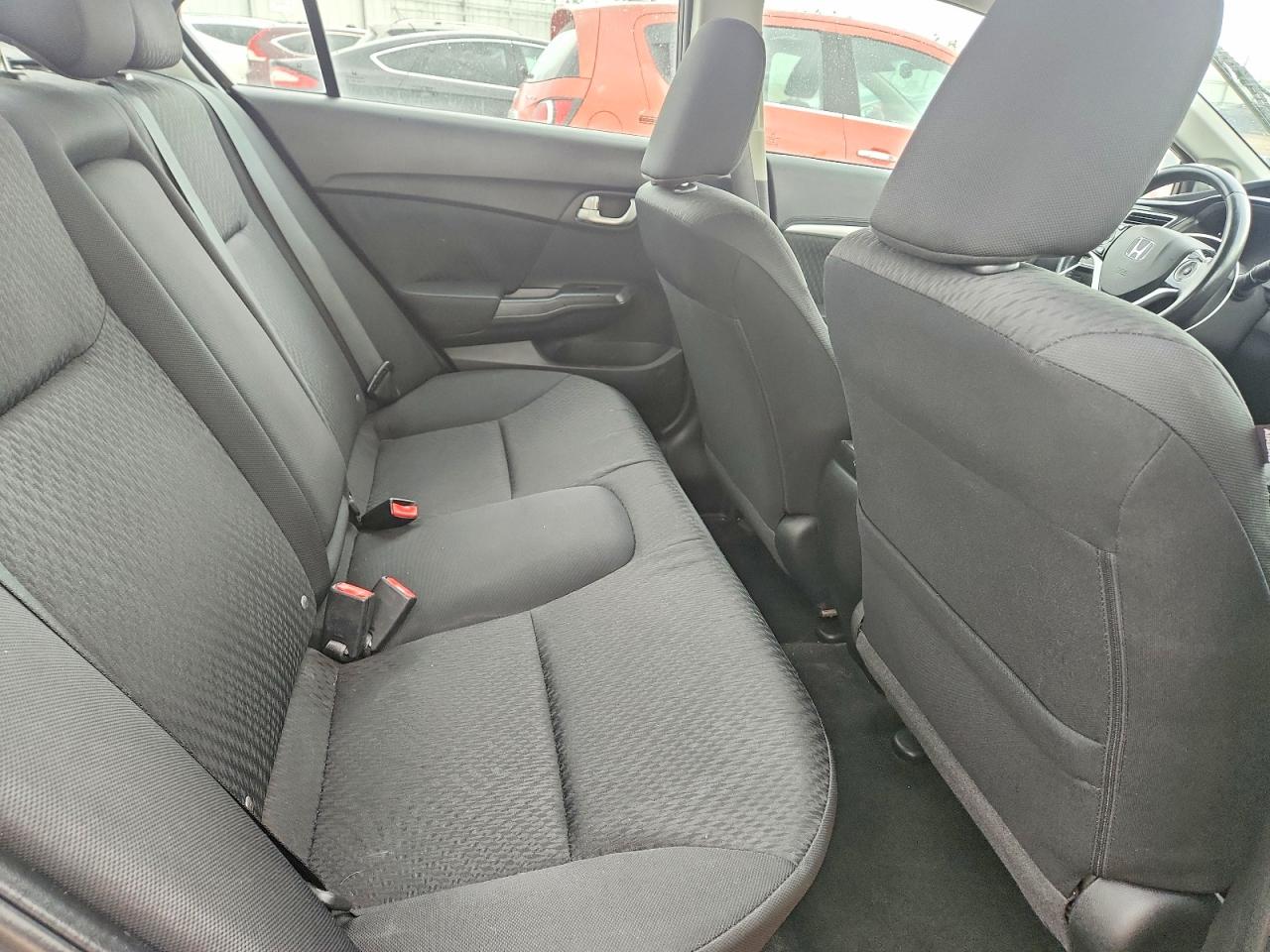 2015 Honda Civic Lx Gray vin: 2HGFB2F57FH002871