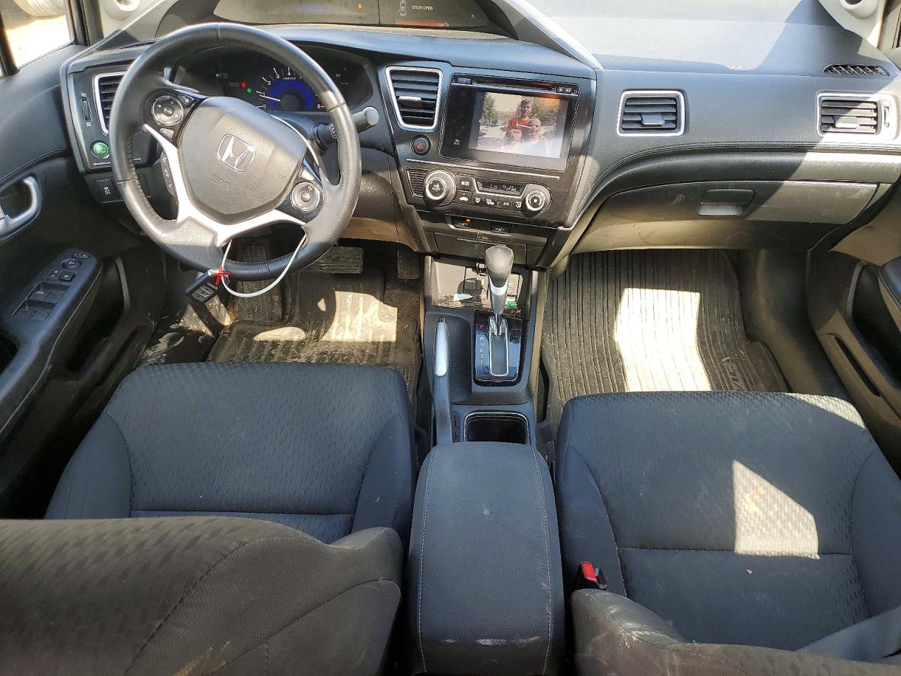 2015 Honda Civic Lx Серый vin: 2HGFB2F57FH011053