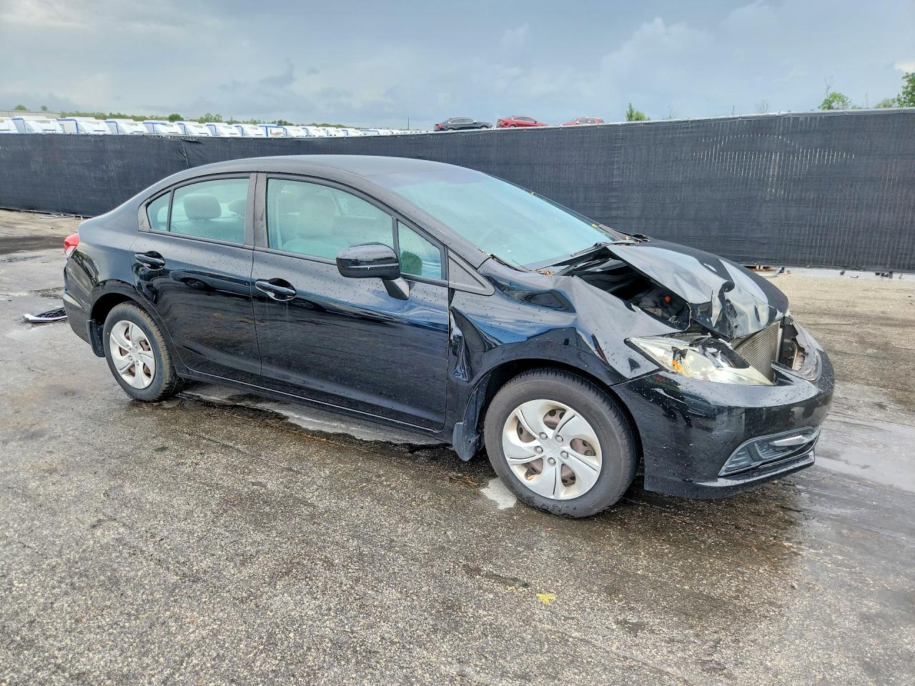 2015 Honda Civic Lx Black vin: 2HGFB2F57FH508510