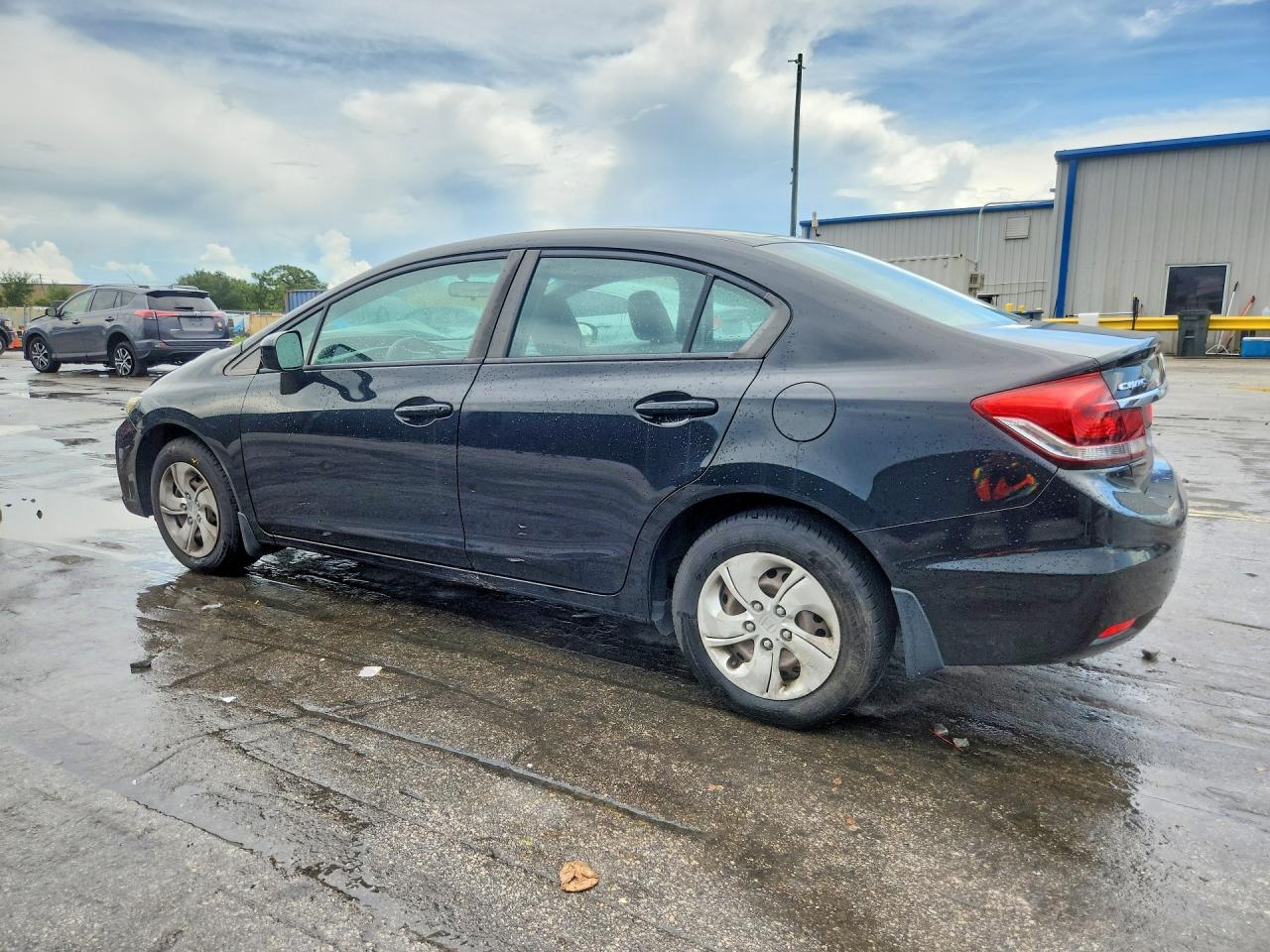 2015 Honda Civic Lx Black vin: 2HGFB2F57FH508510