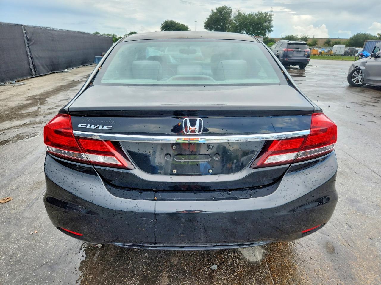 2015 Honda Civic Lx Black vin: 2HGFB2F57FH508510