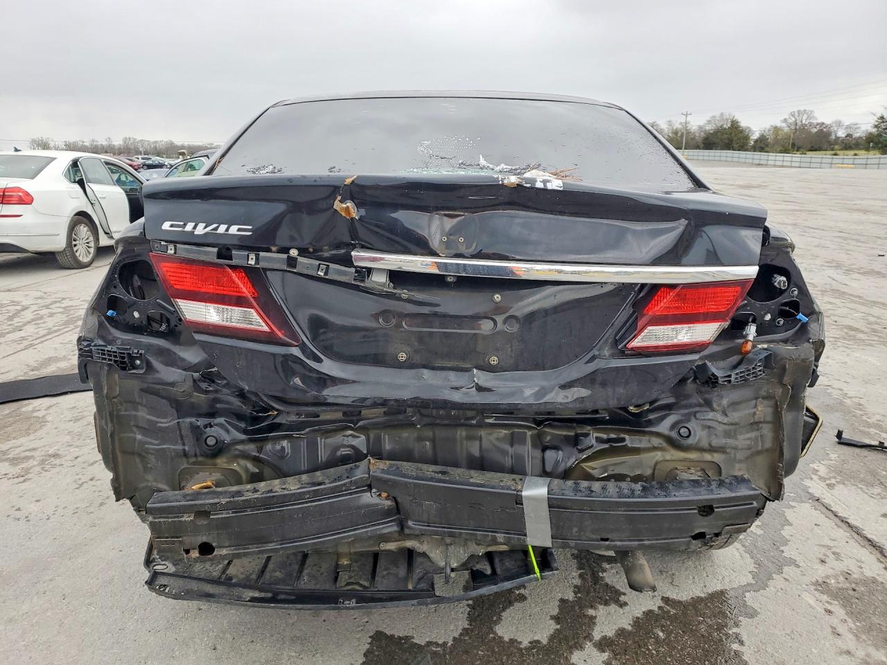 2015 Honda Civic Lx Черный vin: 2HGFB2F57FH524996