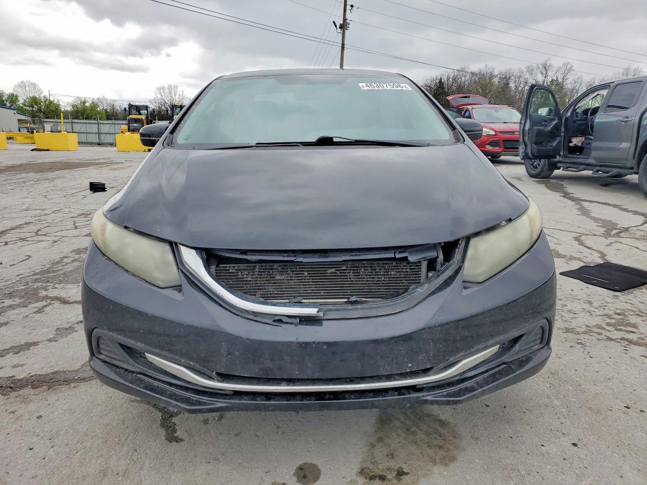 2015 Honda Civic Lx Черный vin: 2HGFB2F57FH524996