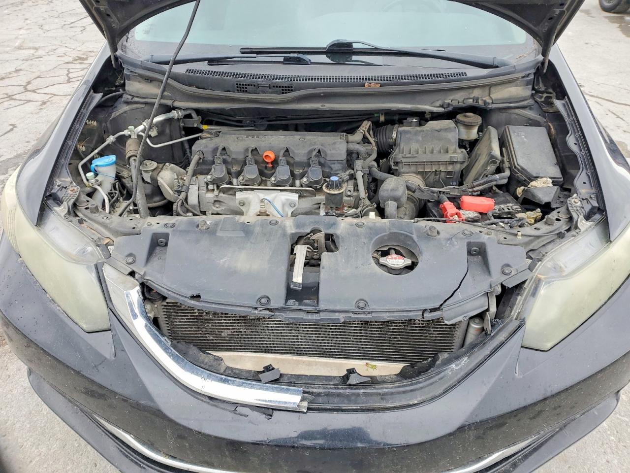 2015 Honda Civic Lx Черный vin: 2HGFB2F57FH524996