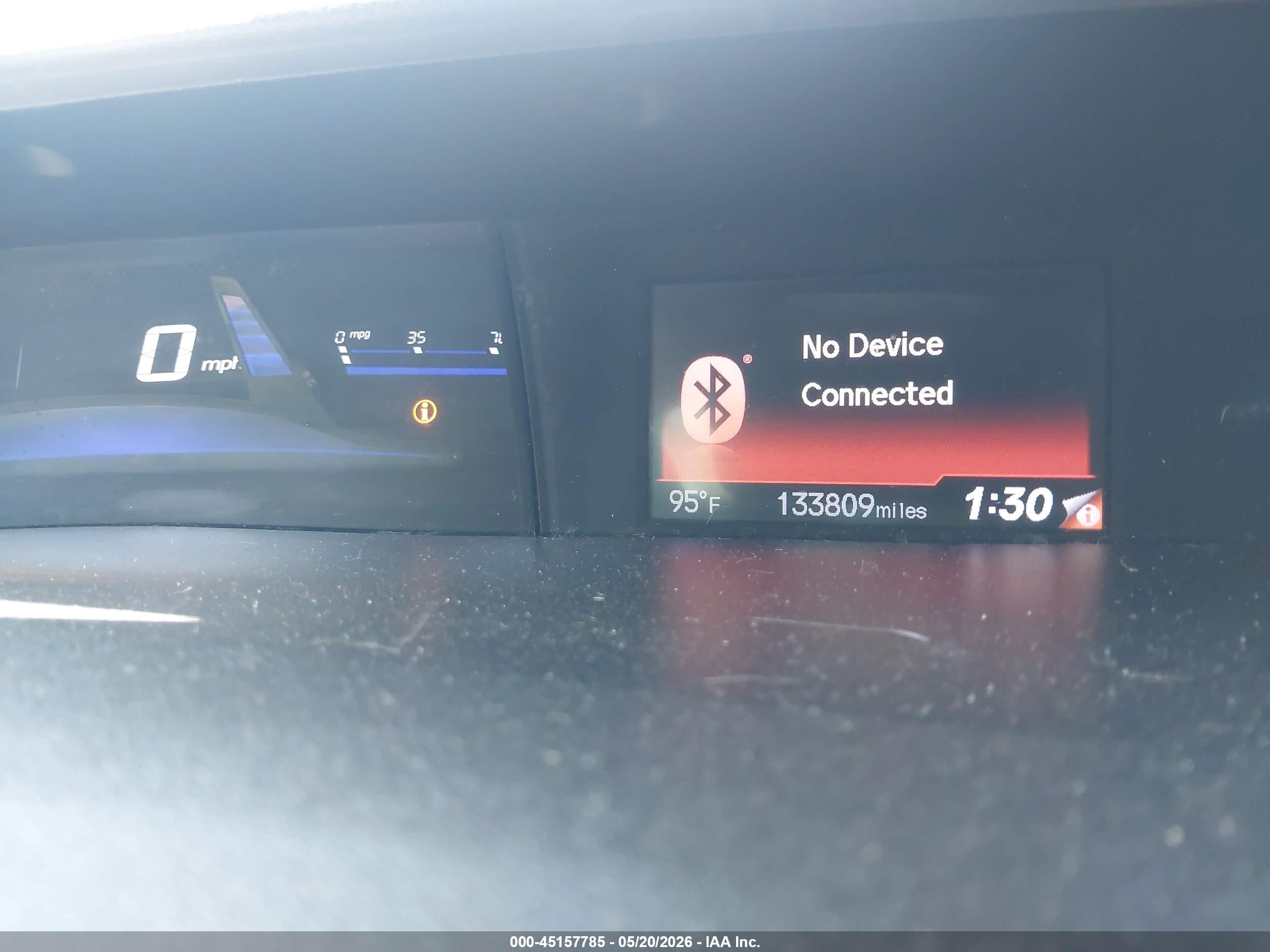 2015 Honda Civic Lx Серый vin: 2HGFB2F57FH537487