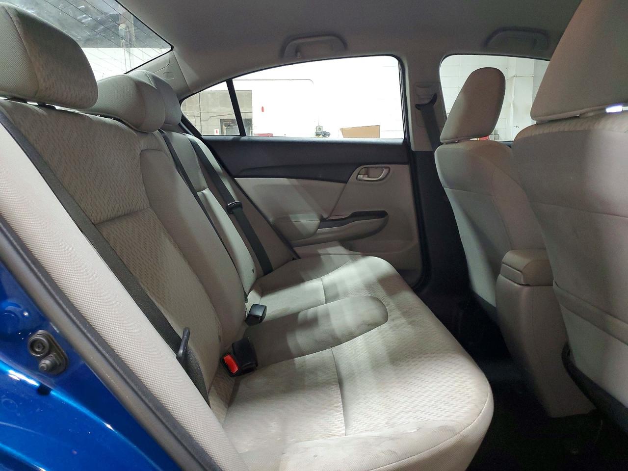 2015 Honda Civic Lx Blue vin: 2HGFB2F57FH540485
