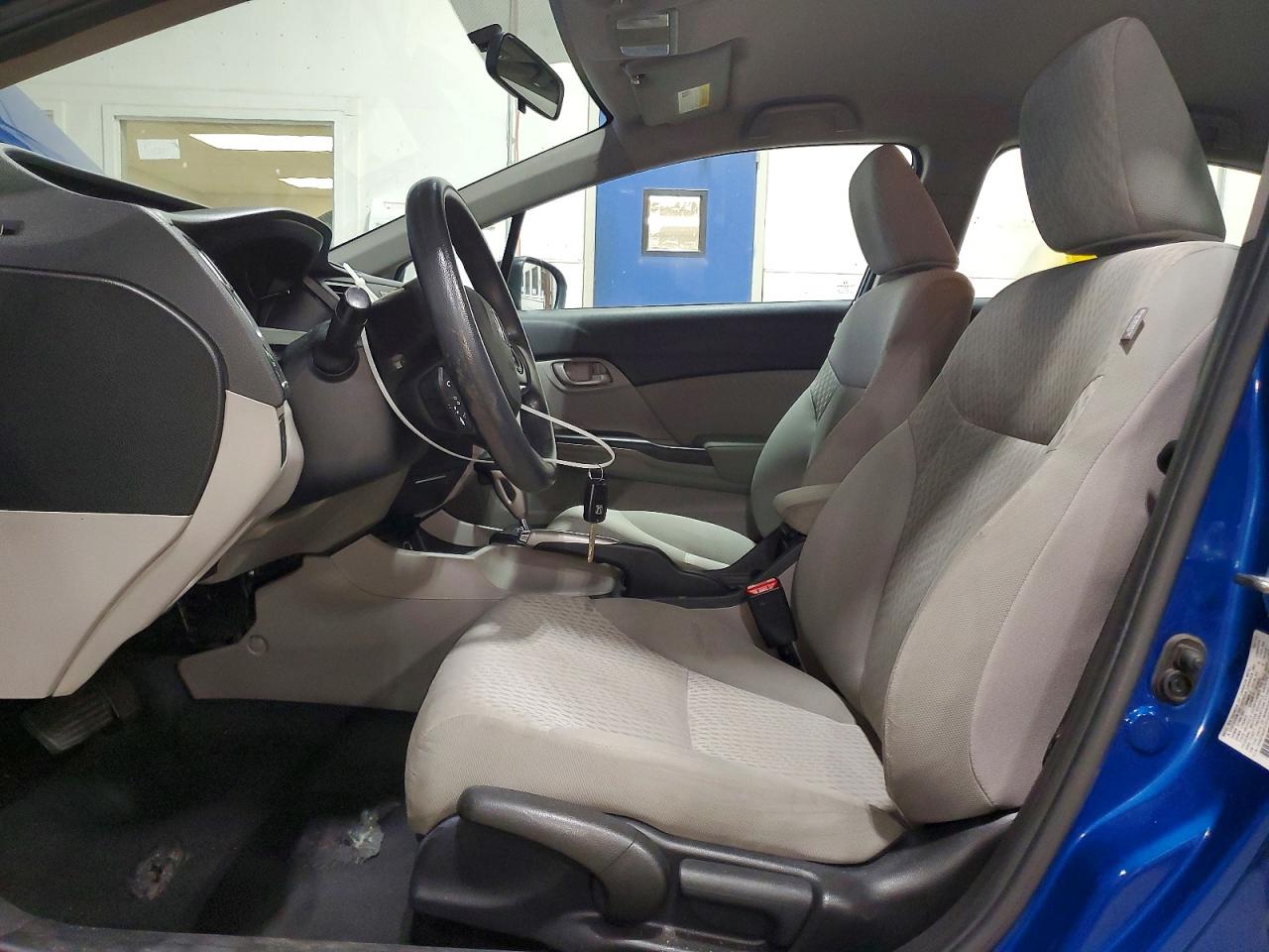 2015 Honda Civic Lx Blue vin: 2HGFB2F57FH540485
