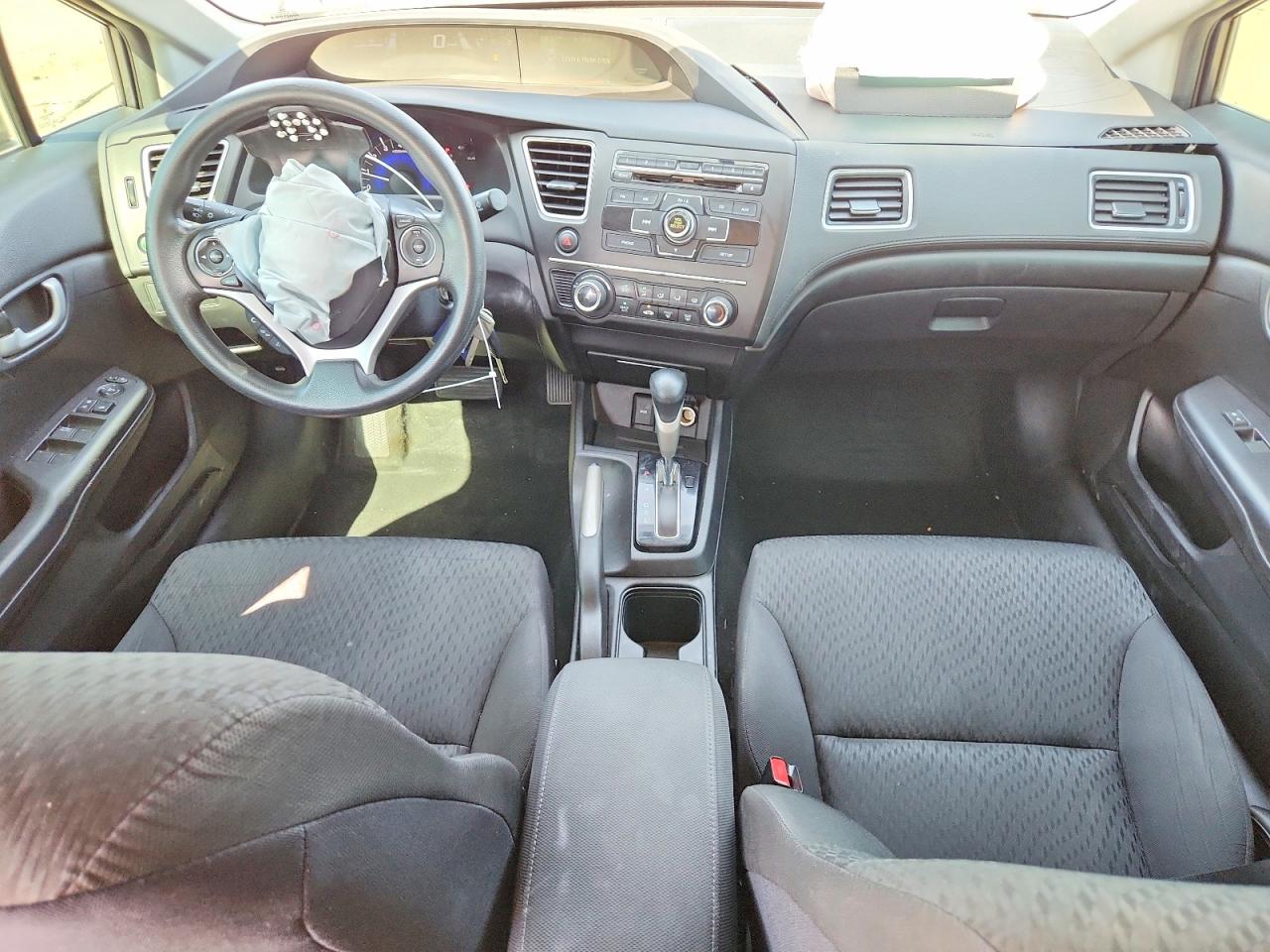 2015 Honda Civic Lx Gray vin: 2HGFB2F57FH544116