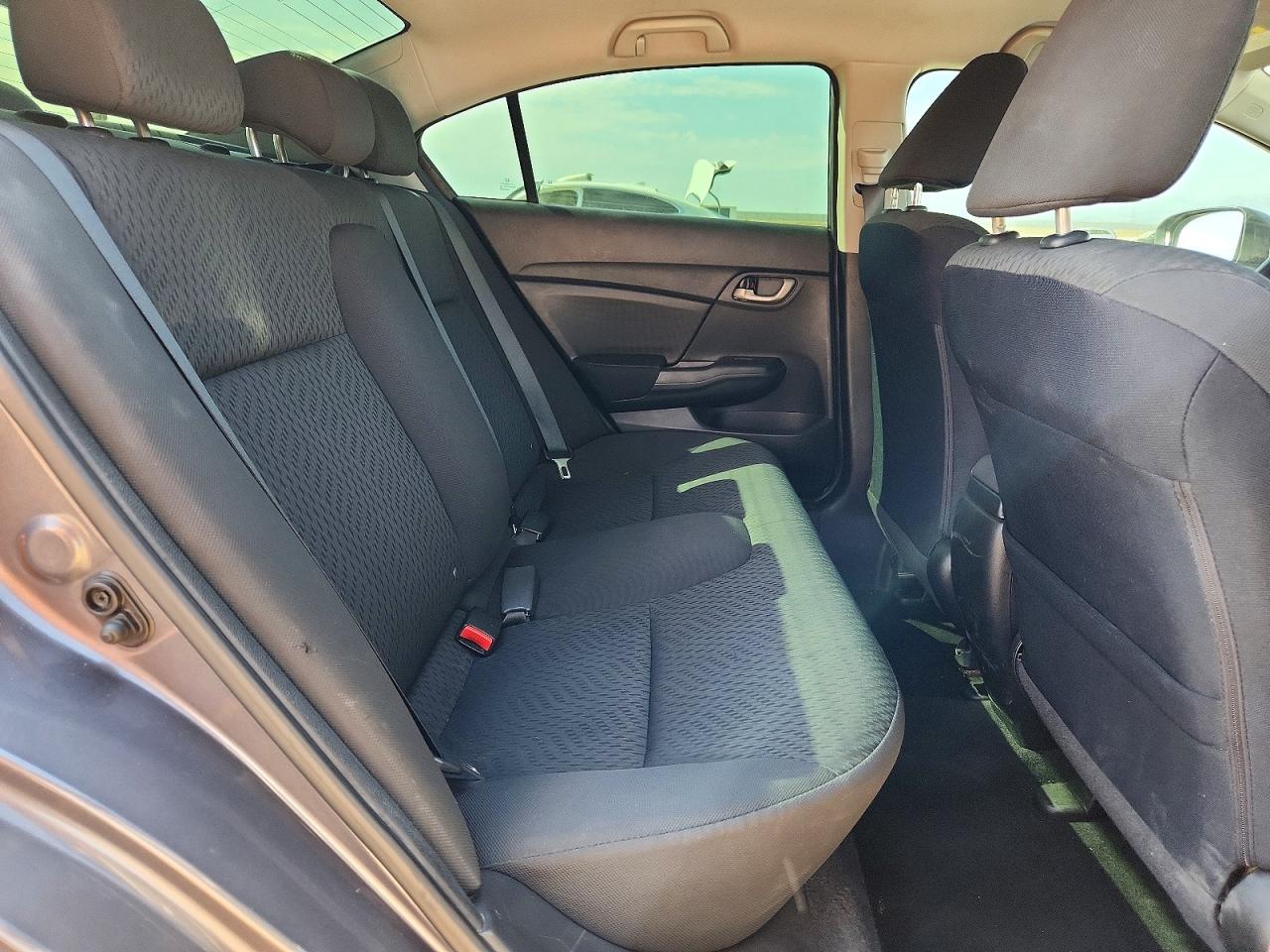 2015 Honda Civic Lx Gray vin: 2HGFB2F57FH544116