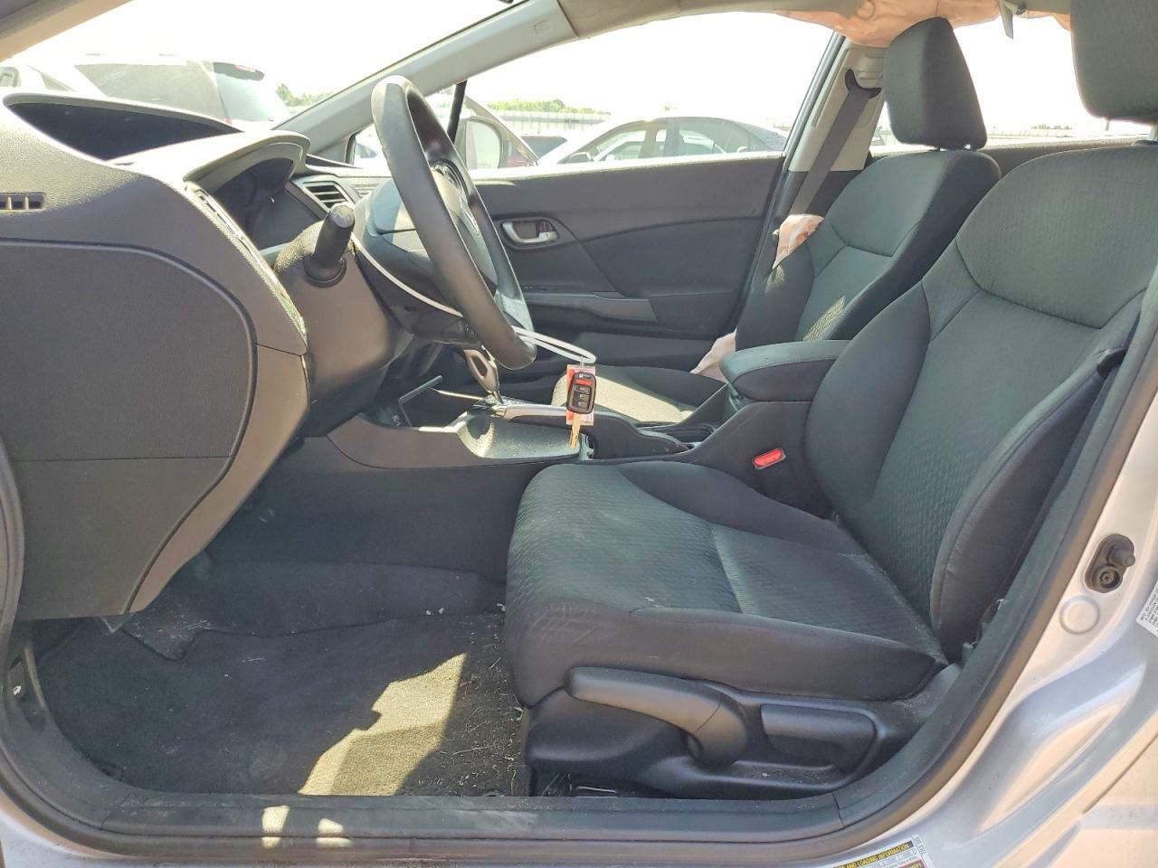 2015 Honda Civic Lx Silver vin: 2HGFB2F57FH546559