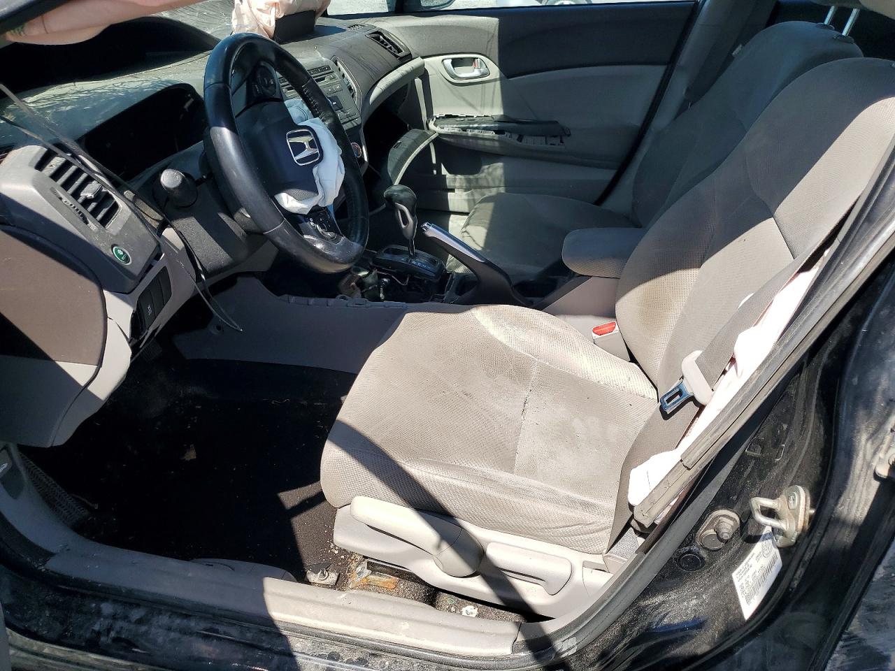 2012 Honda Civic Lx Черный vin: 2HGFB2F58CH112906