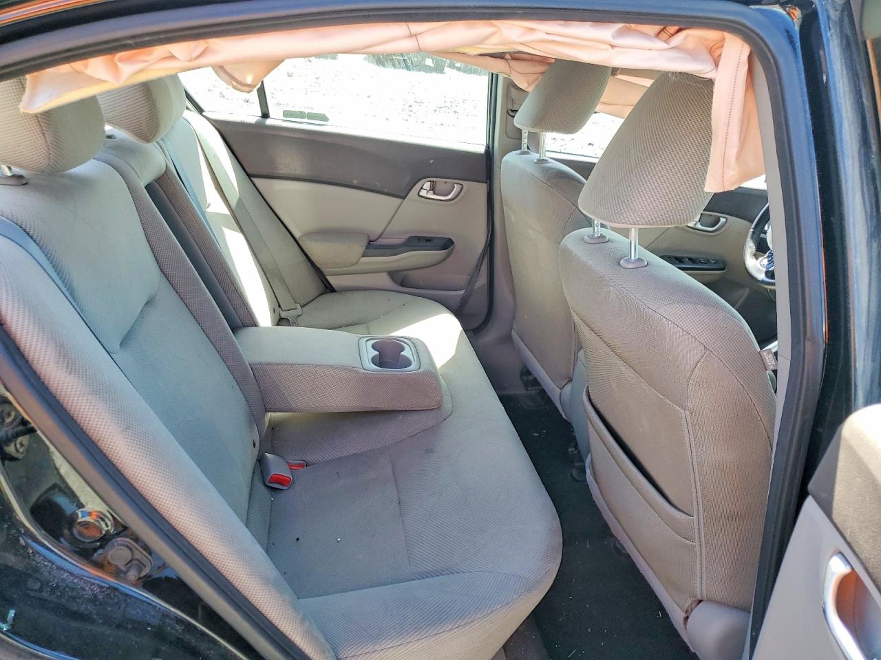2012 Honda Civic Lx Черный vin: 2HGFB2F58CH112906