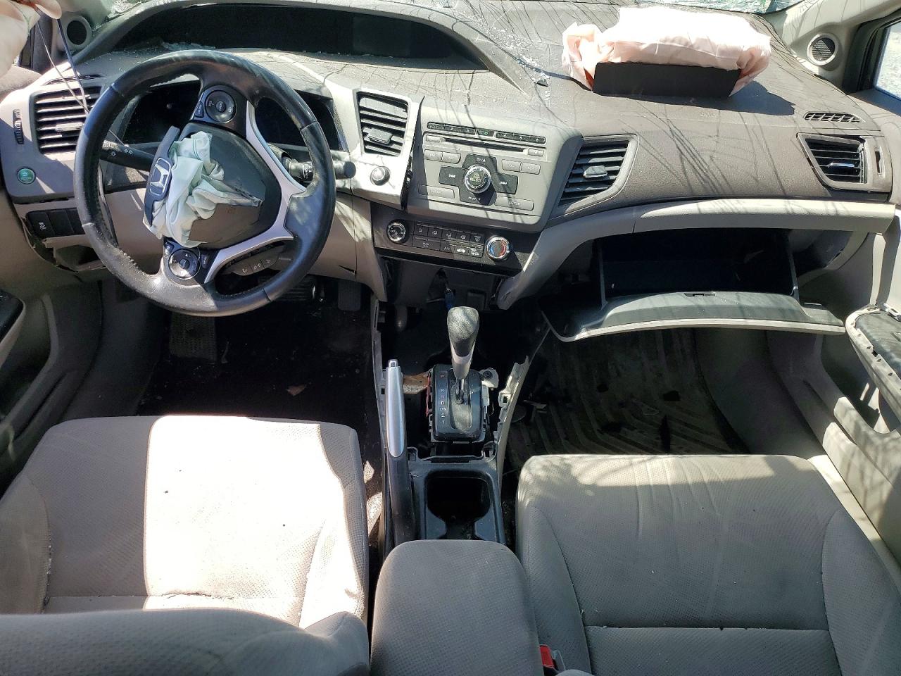 2012 Honda Civic Lx Черный vin: 2HGFB2F58CH112906