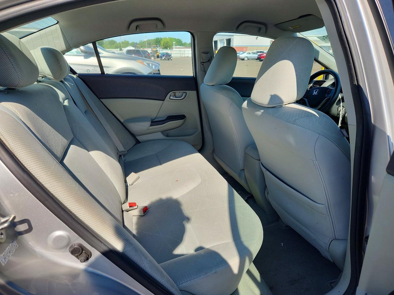 2012 Honda Civic Lx Silver vin: 2HGFB2F58CH314354