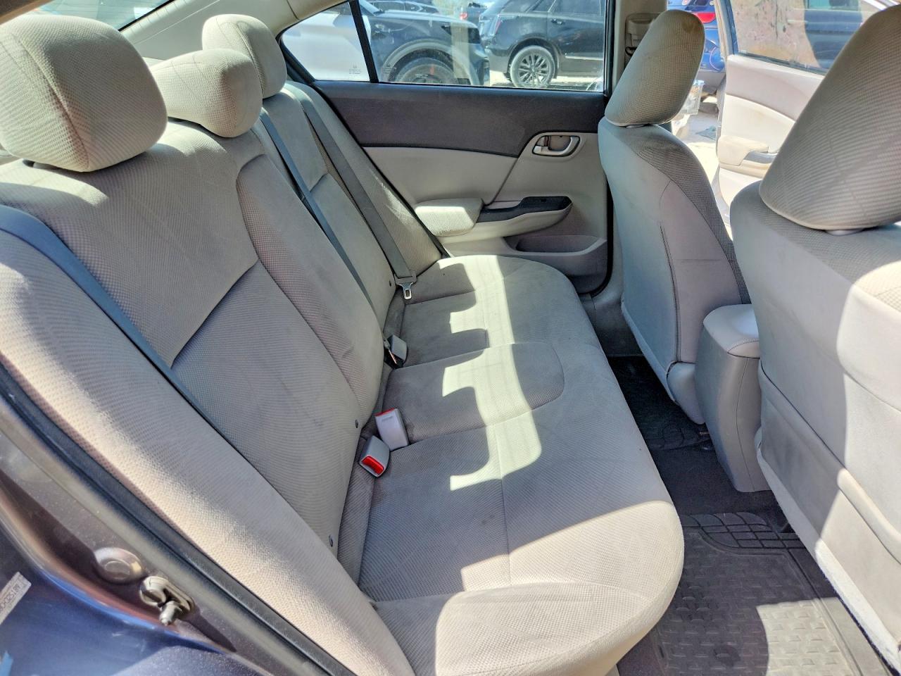 2012 Honda Civic Lx Gray vin: 2HGFB2F58CH325189
