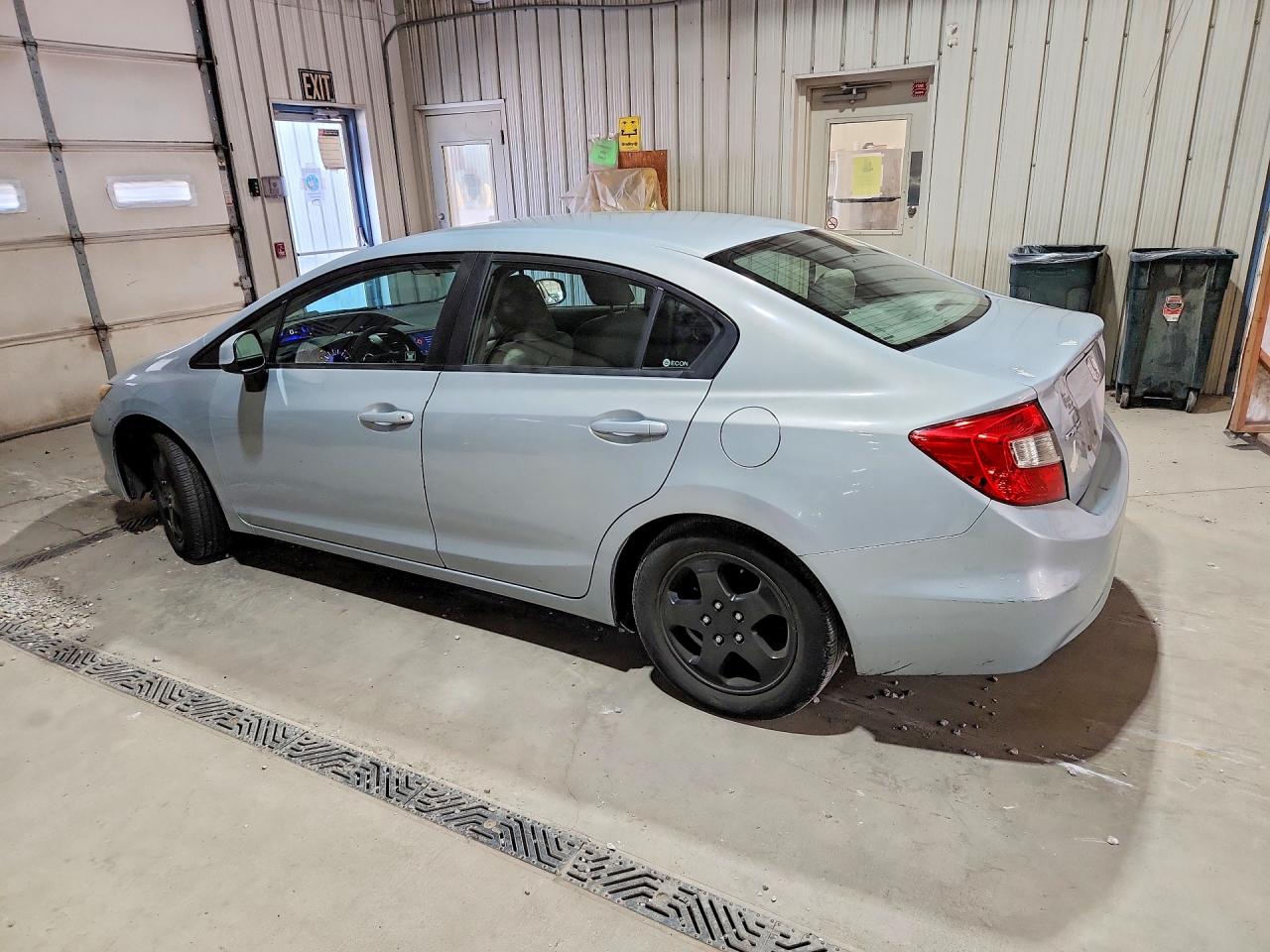 2012 Honda Civic Lx Серебряный vin: 2HGFB2F58CH504056