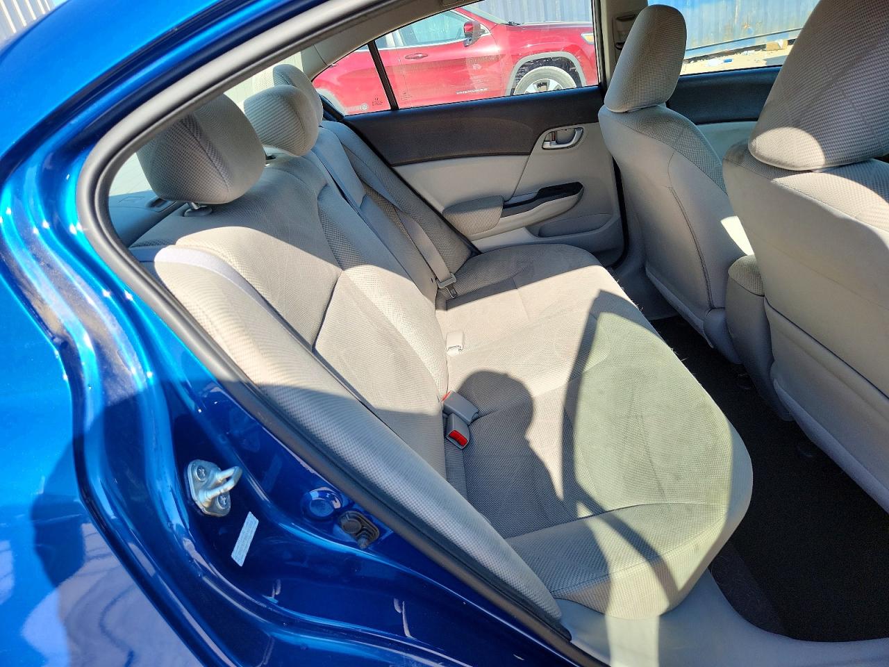 2012 Honda Civic Lx Blue vin: 2HGFB2F58CH511055