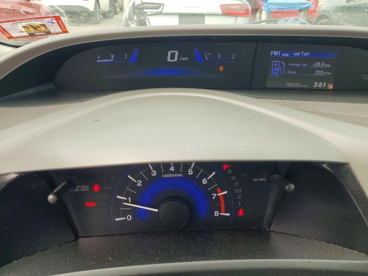 2012 Honda Civic Lx White vin: 2HGFB2F58CH521004