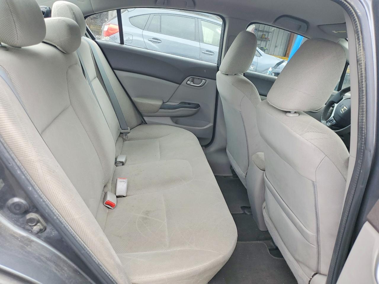 2012 Honda Civic Lx Gray vin: 2HGFB2F58CH560742