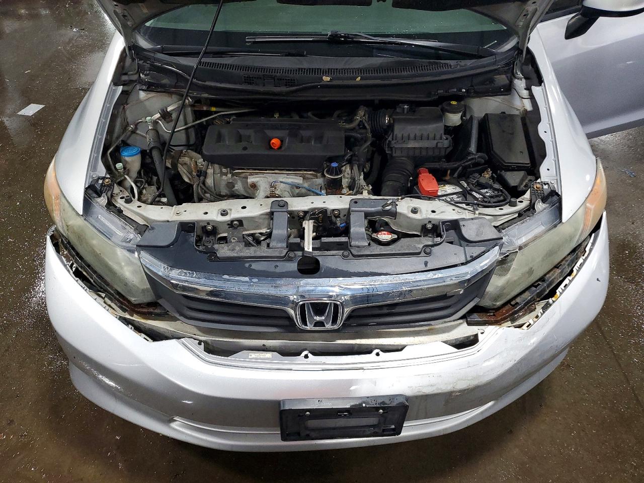 2012 Honda Civic Lx Серебряный vin: 2HGFB2F58CH563270