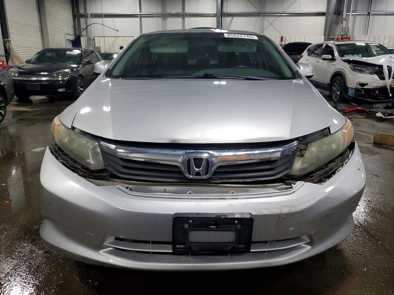 2012 Honda Civic Lx Серебряный vin: 2HGFB2F58CH563270