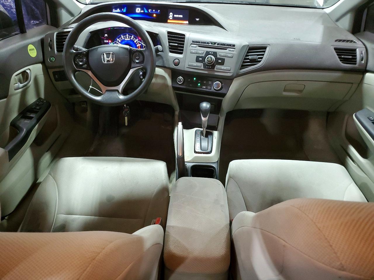 2012 Honda Civic Lx Серебряный vin: 2HGFB2F58CH563270