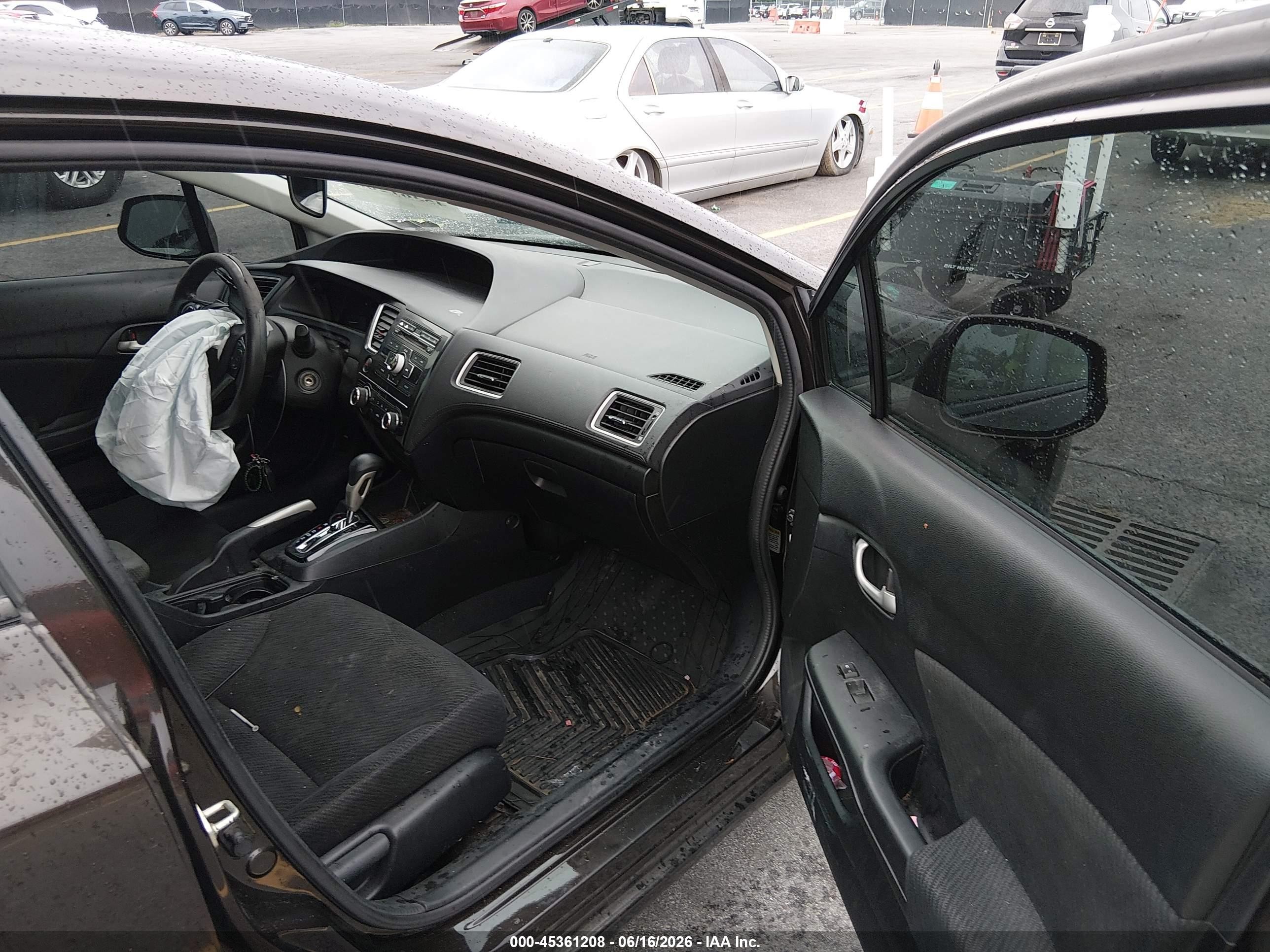2013 Honda Civic Lx Brown vin: 2HGFB2F58DH504138