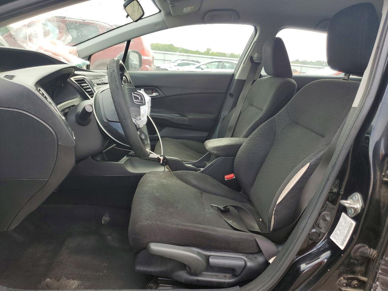 2013 Honda Civic Lx Черный vin: 2HGFB2F58DH521554