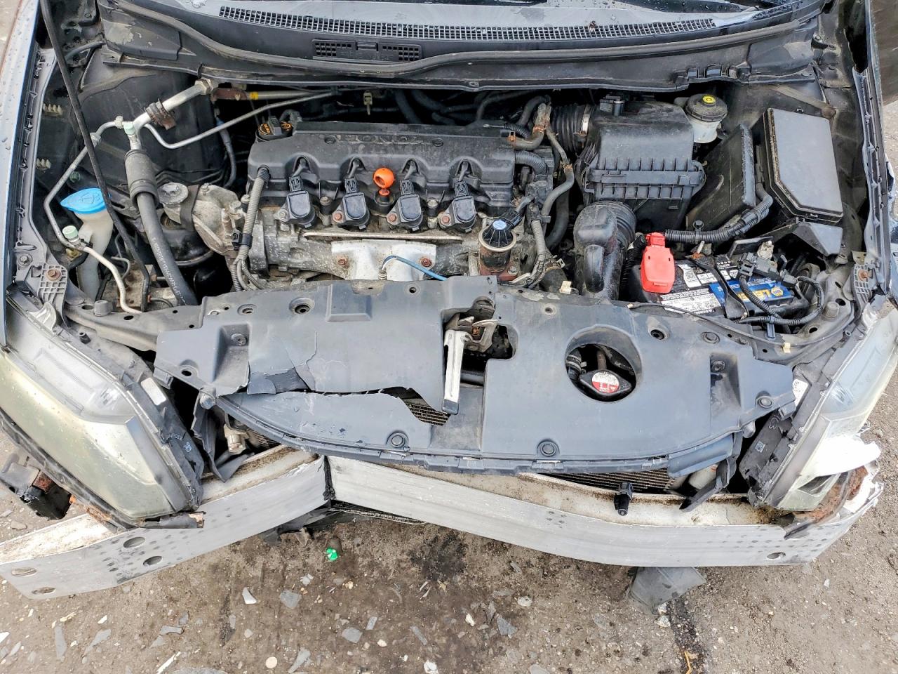 2013 Honda Civic Lx Черный vin: 2HGFB2F58DH521554